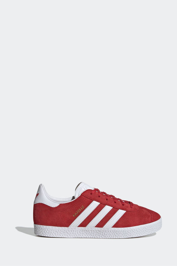 adidas Originals Dark Red Junior Gazelle Trainers