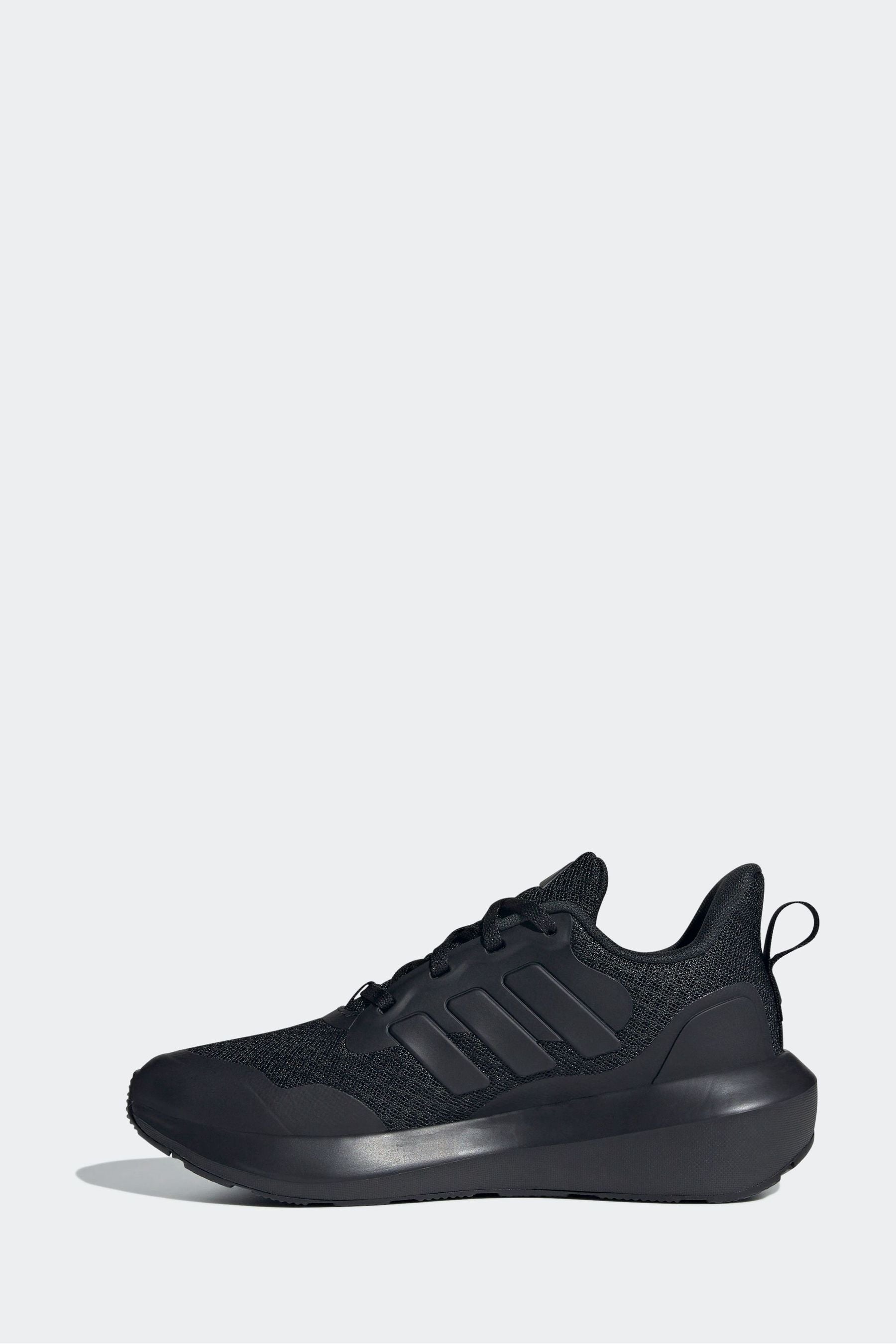 adidas Dark Black Kids Fortarun 3.0 Trainers