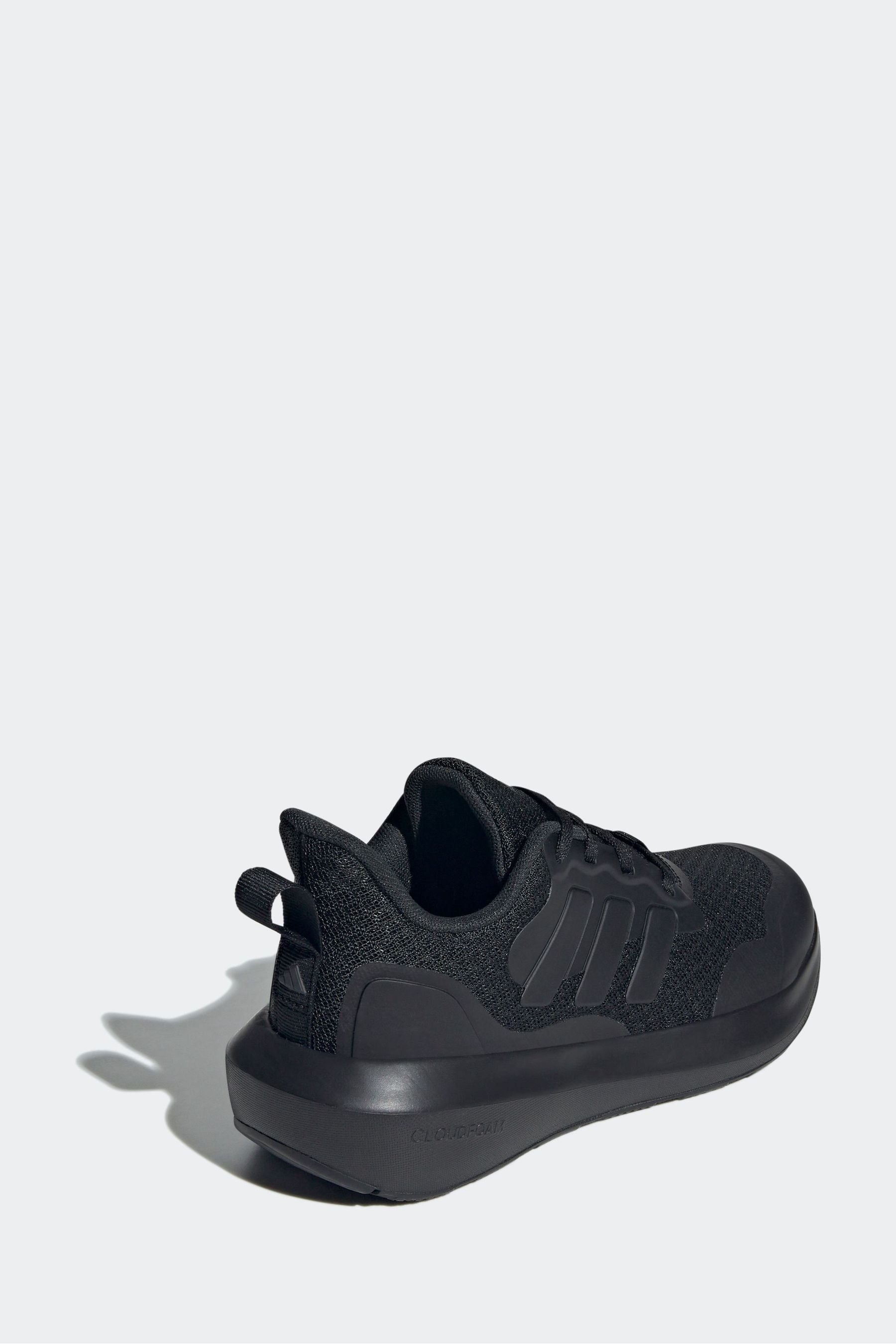 adidas Dark Black Kids Fortarun 3.0 Trainers