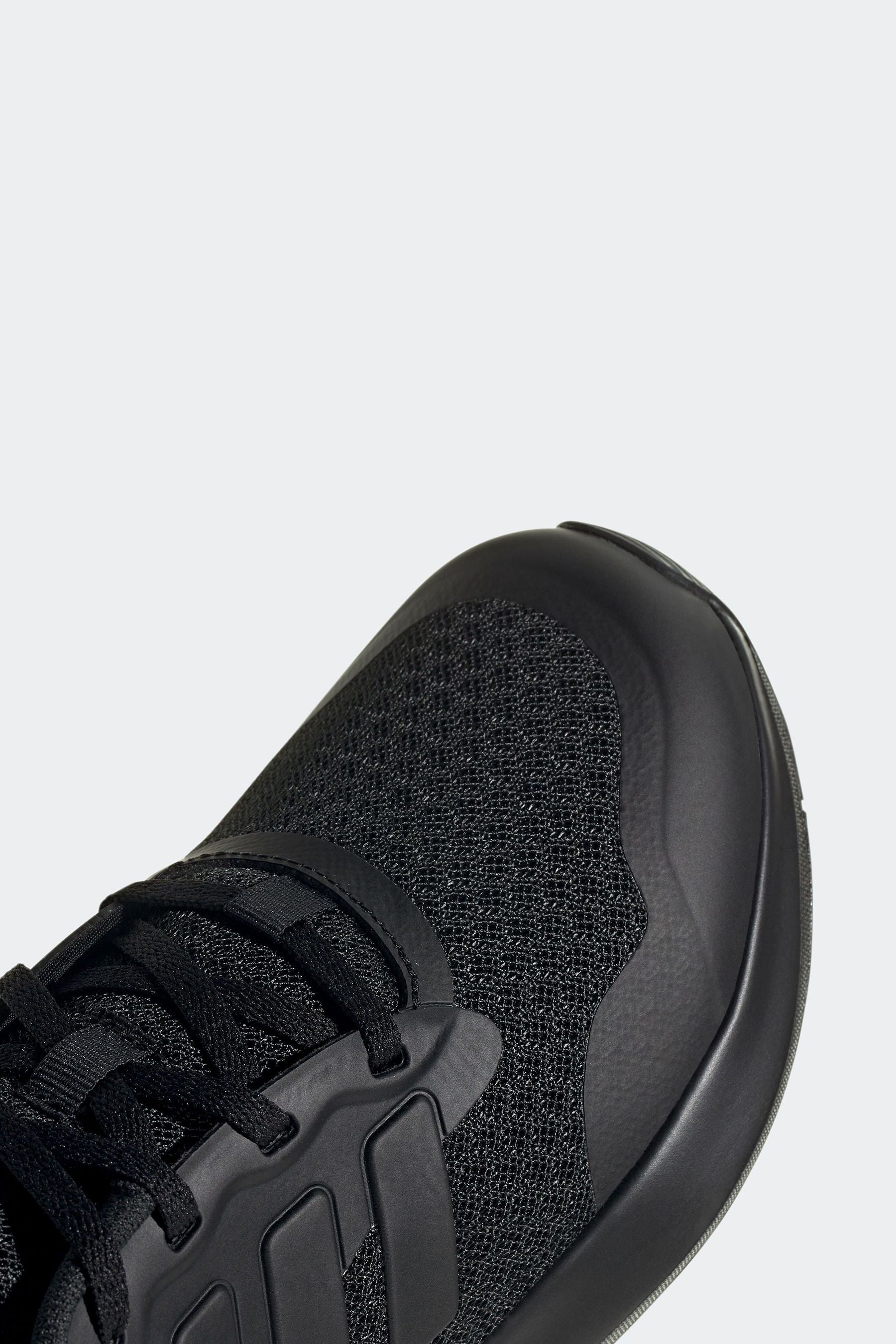 adidas Dark Black Kids Fortarun 3.0 Trainers