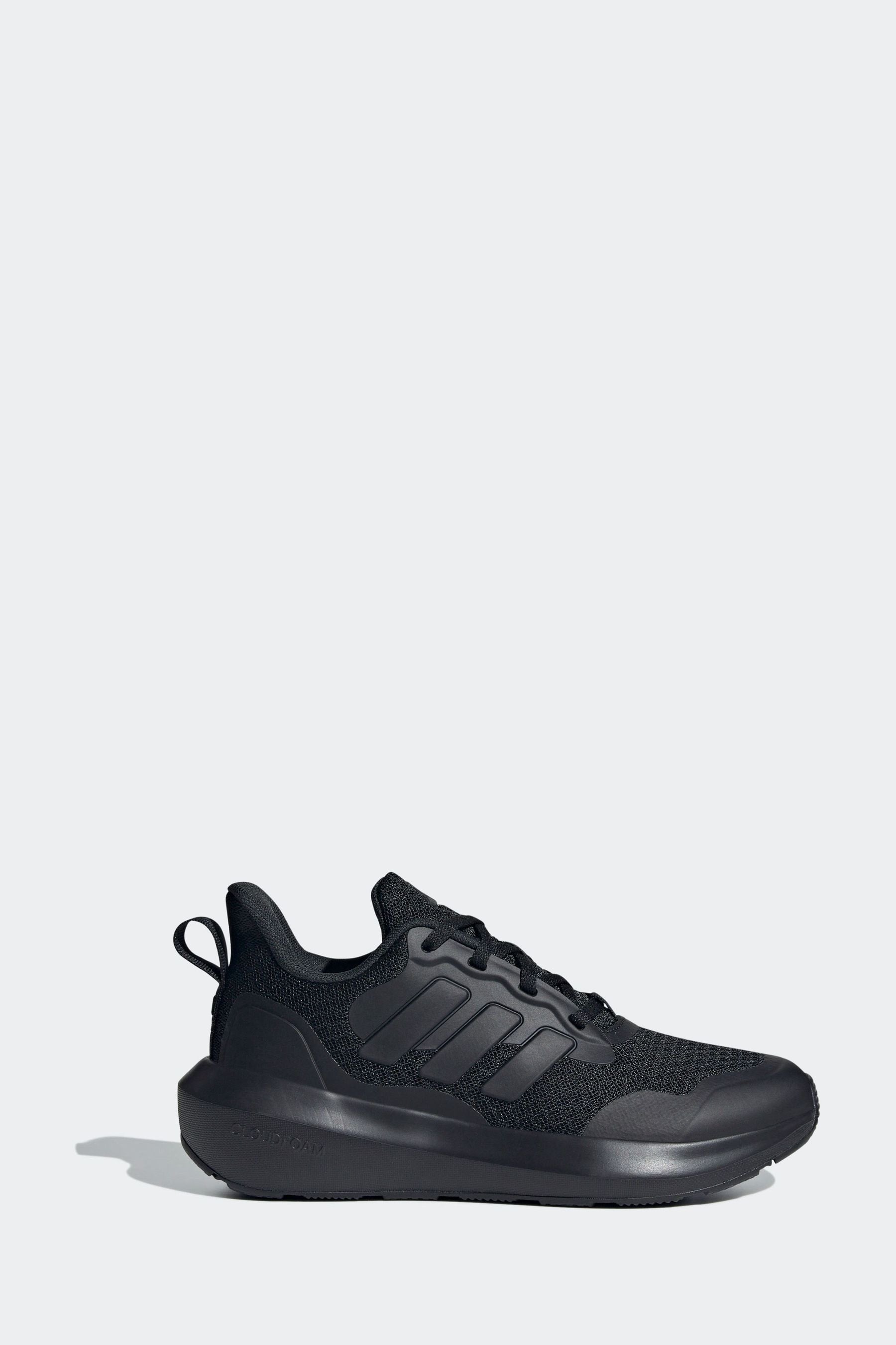 adidas Dark Black Kids Fortarun 3.0 Trainers