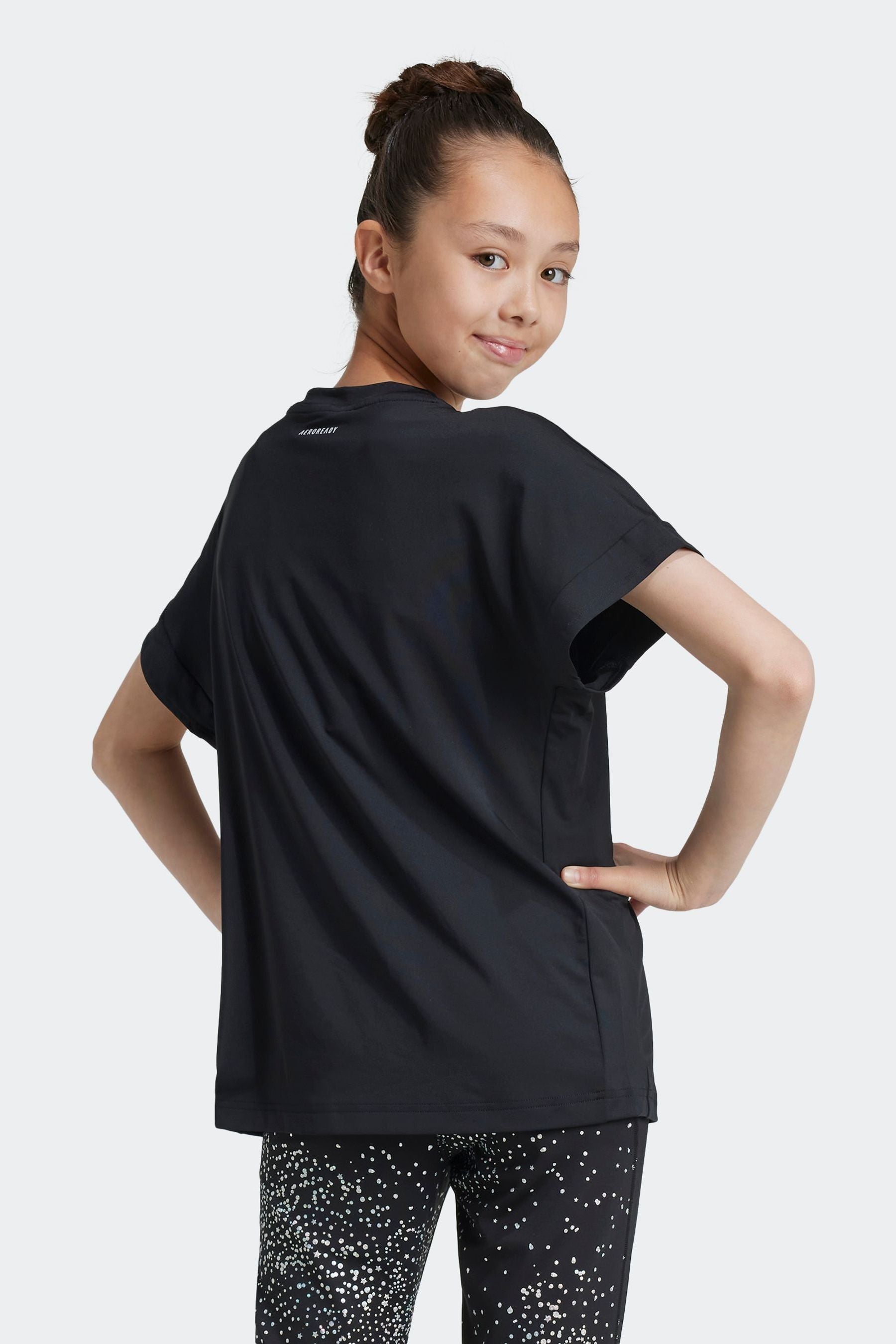 adidas Black Kids Winter T-Shirt