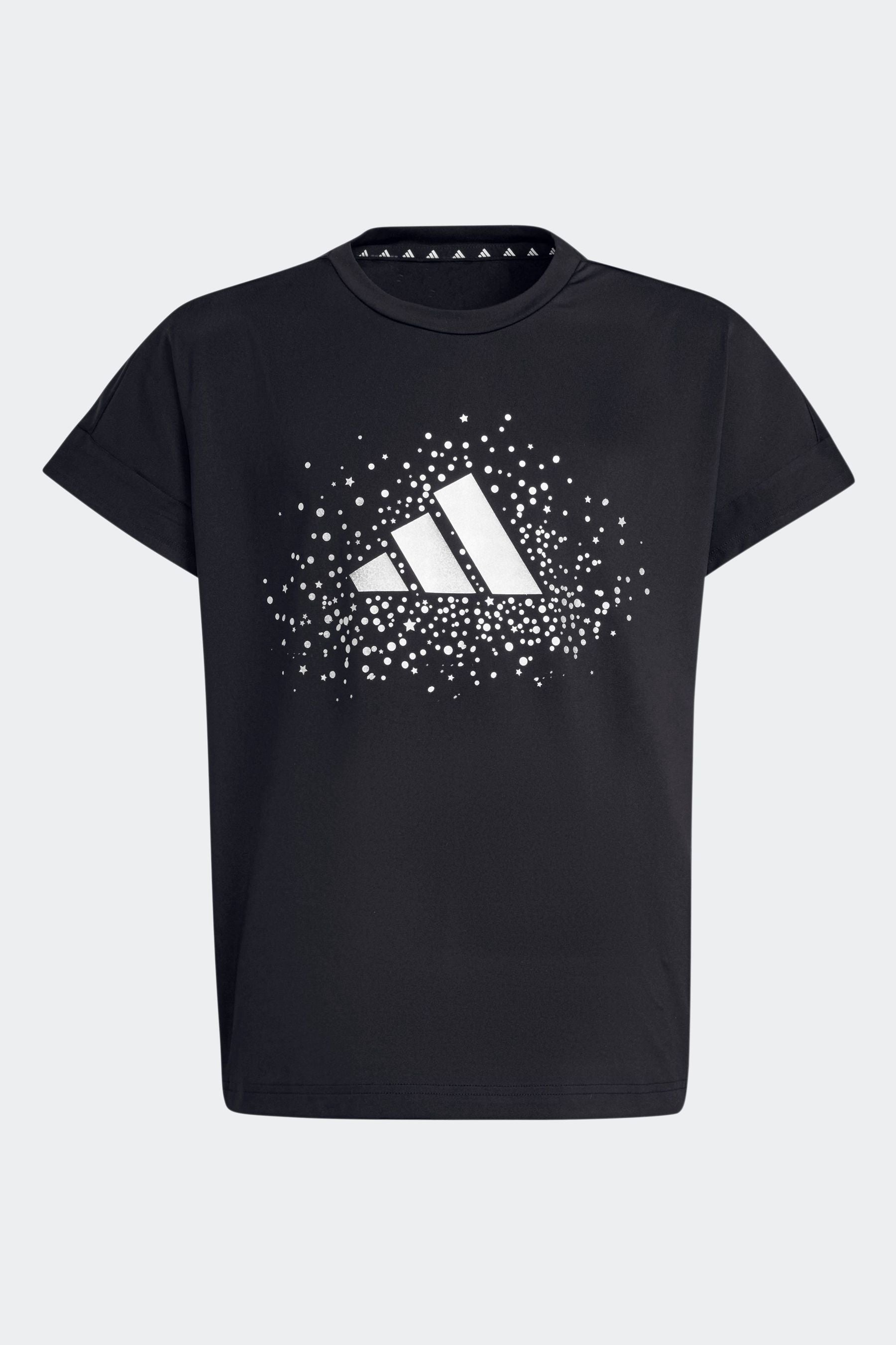 adidas Black Kids Winter T-Shirt