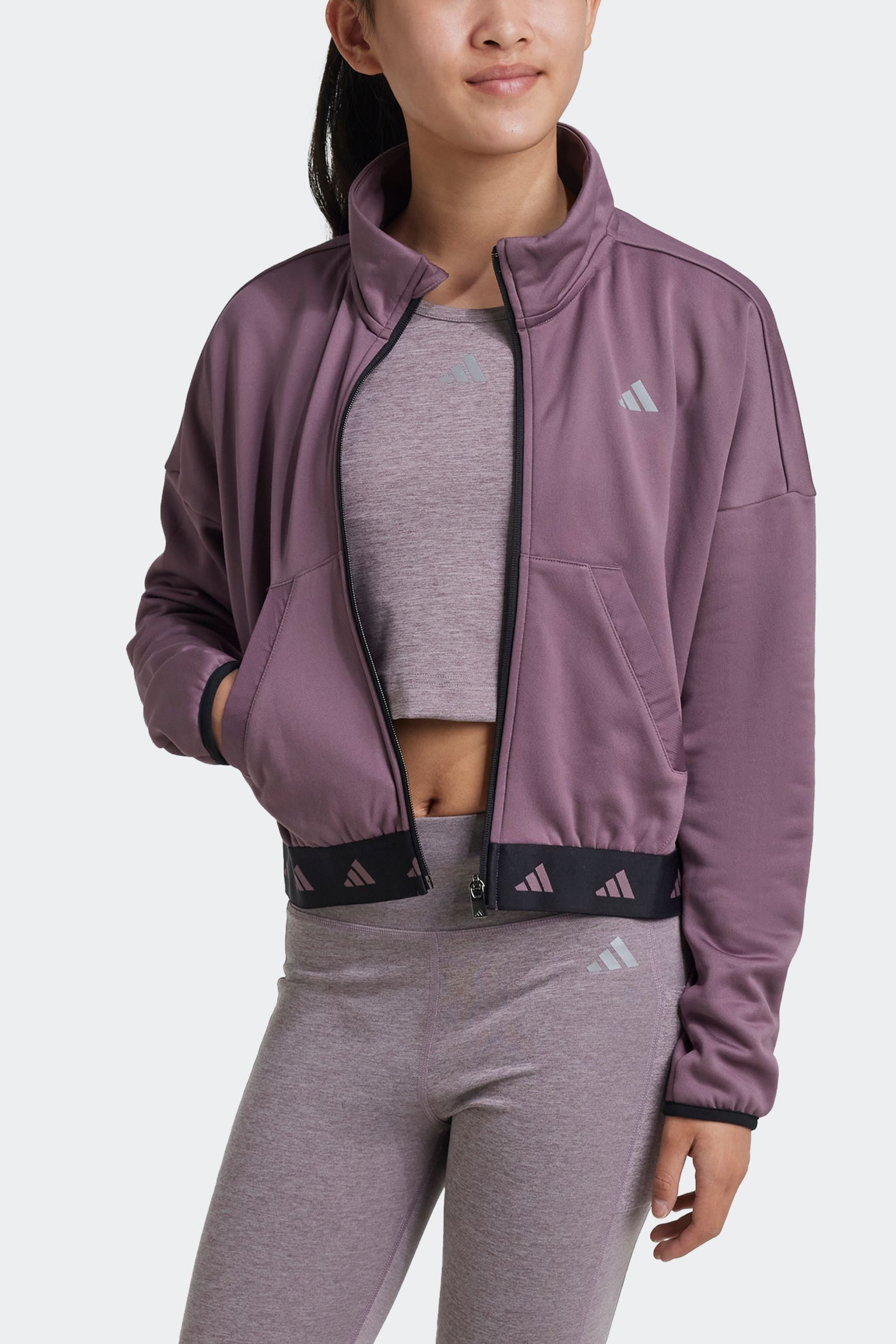 adidas Purple Hoodie