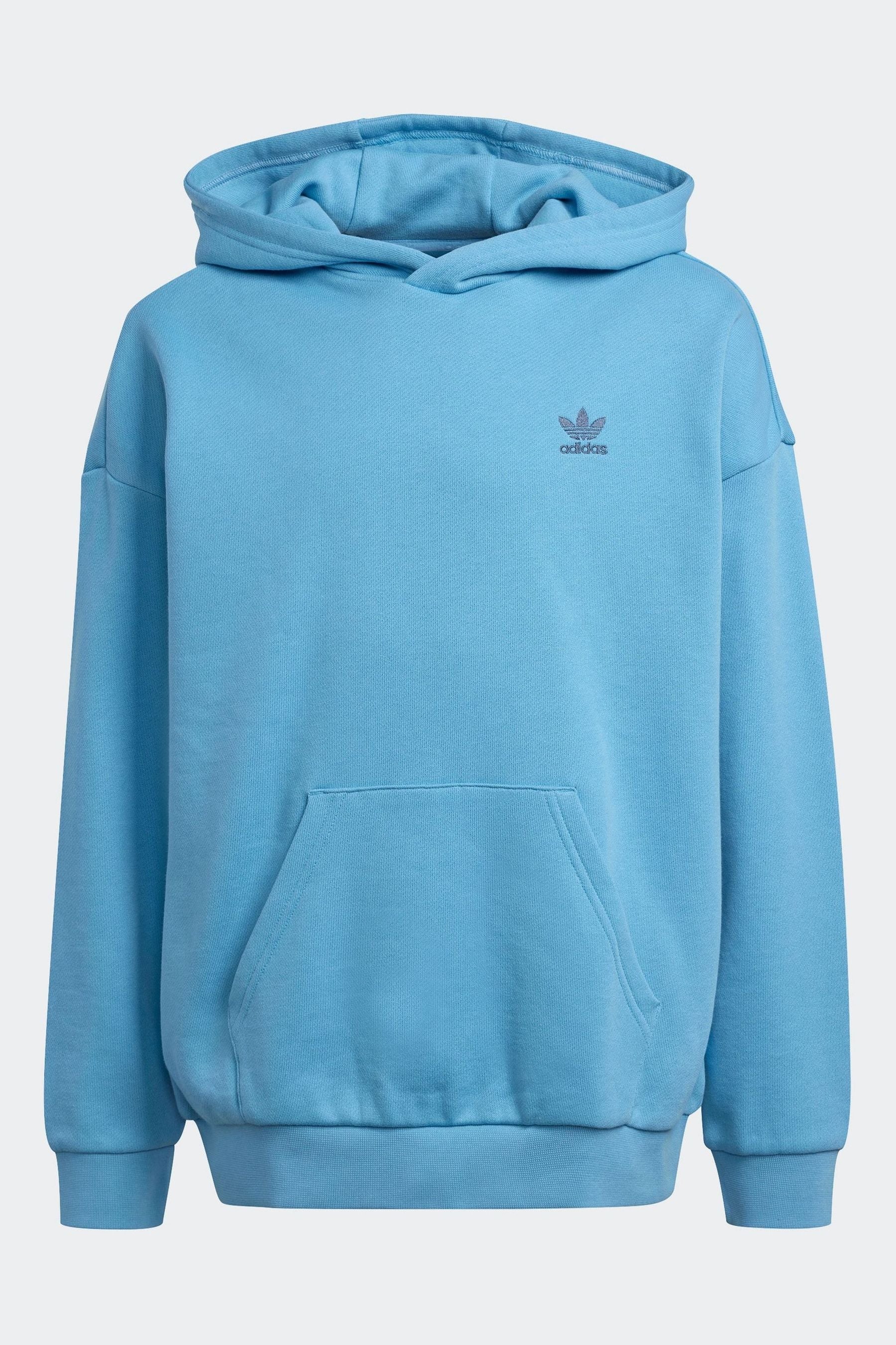 adidas Blue Kids Originals 100% Cotton Hoodie