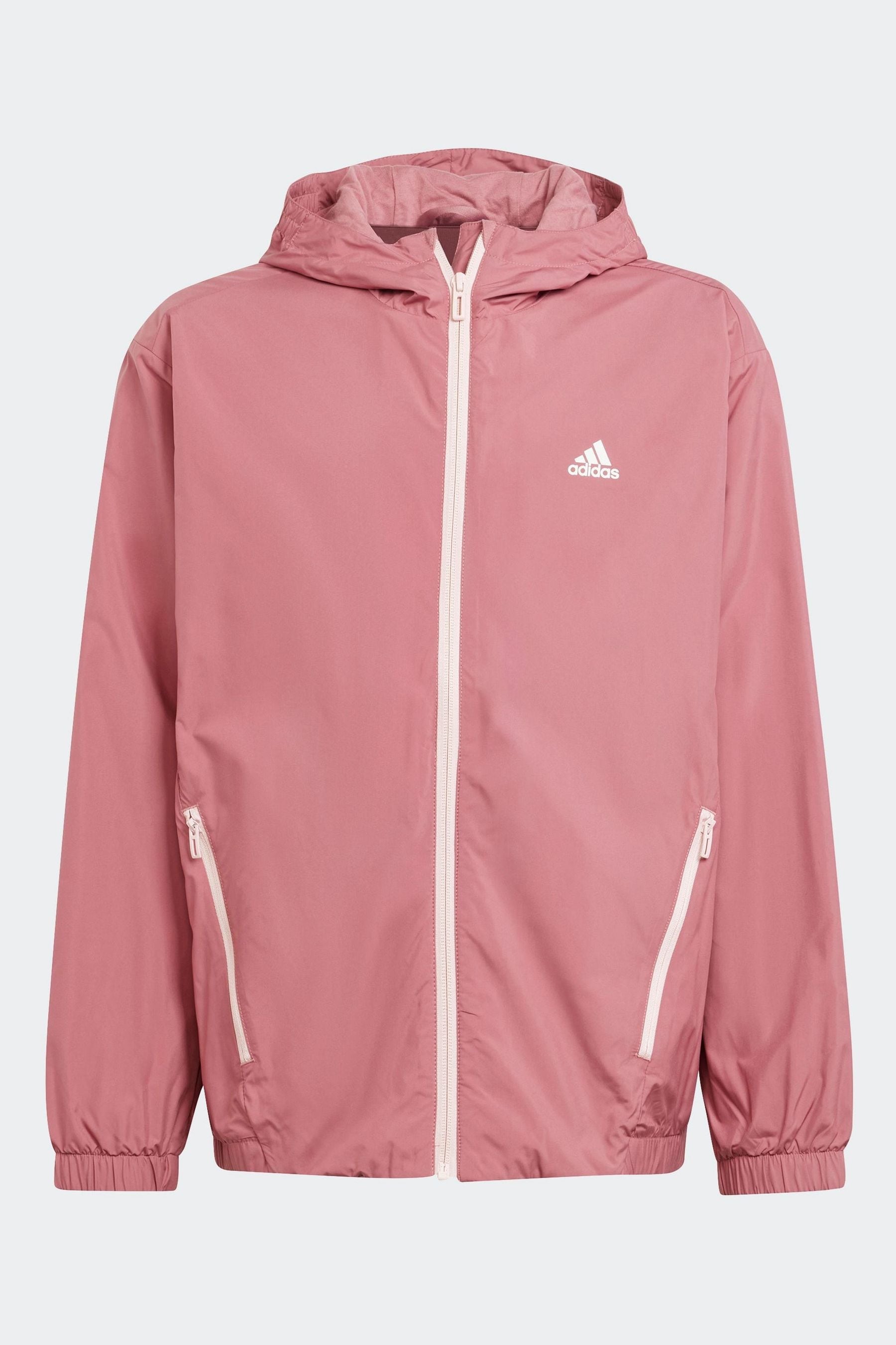 adidas Pink Junior Utility Jacket