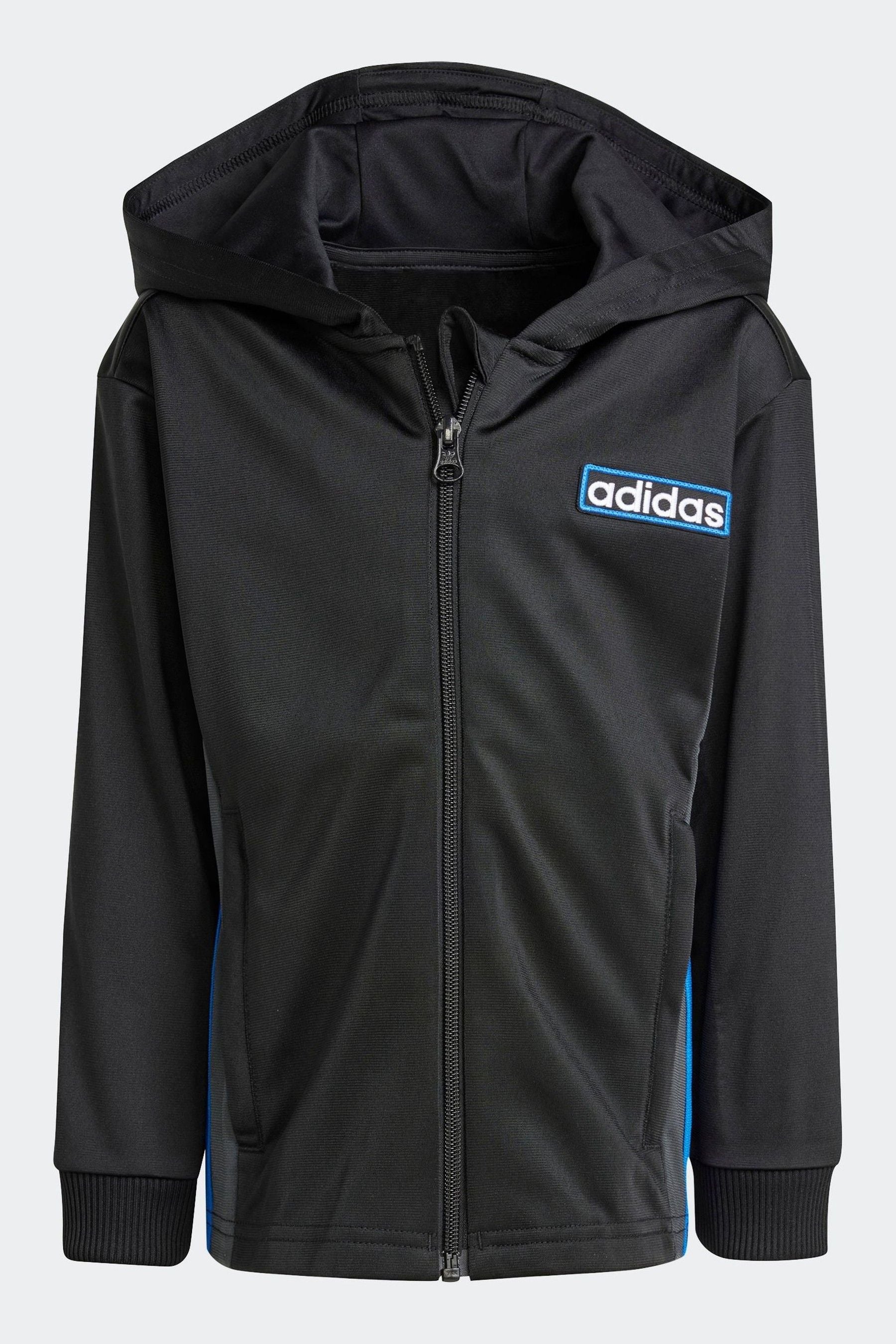 adidas Black Fz Hoodie Set