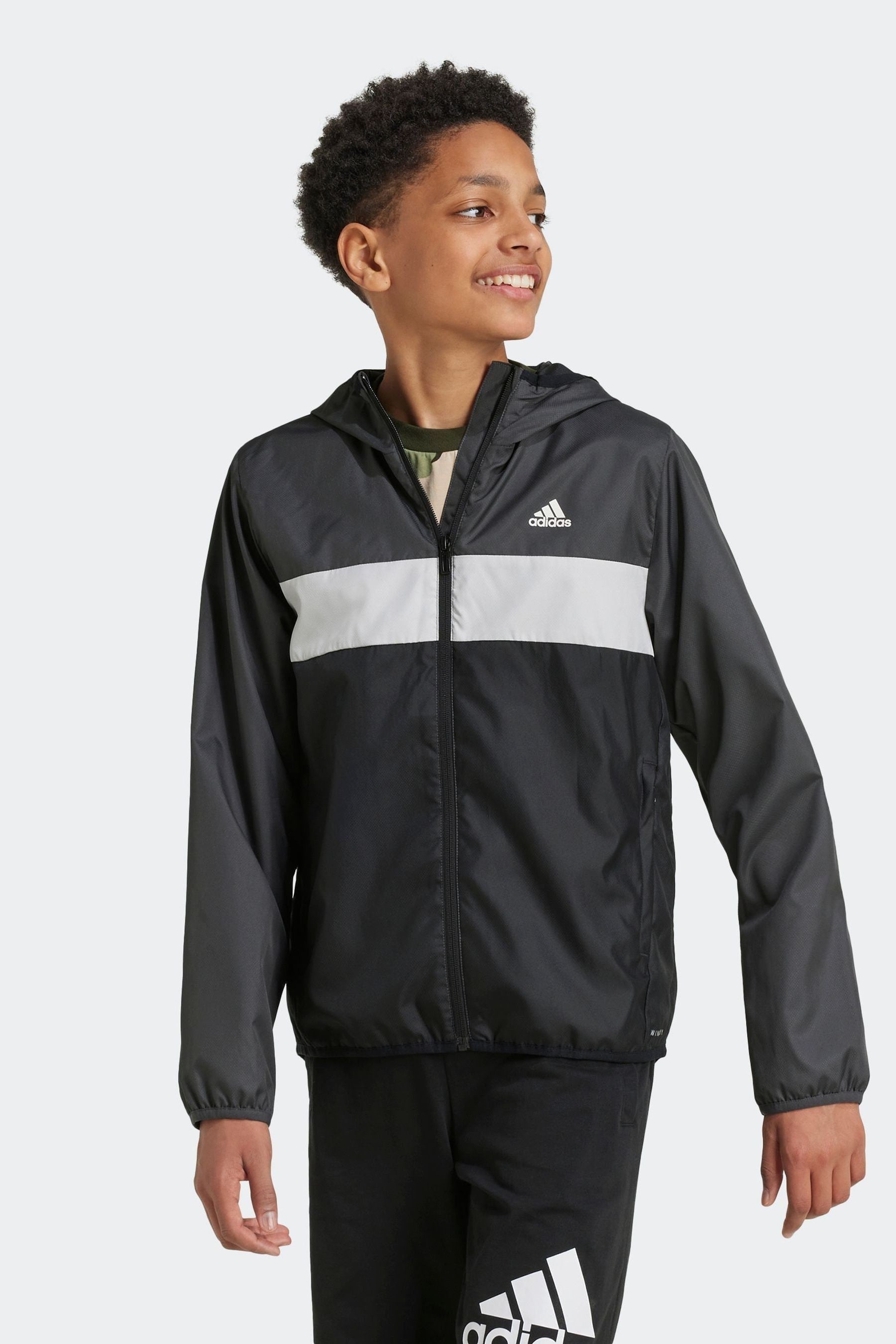 adidas Grey WIND.RDY Tiberio Windbreaker