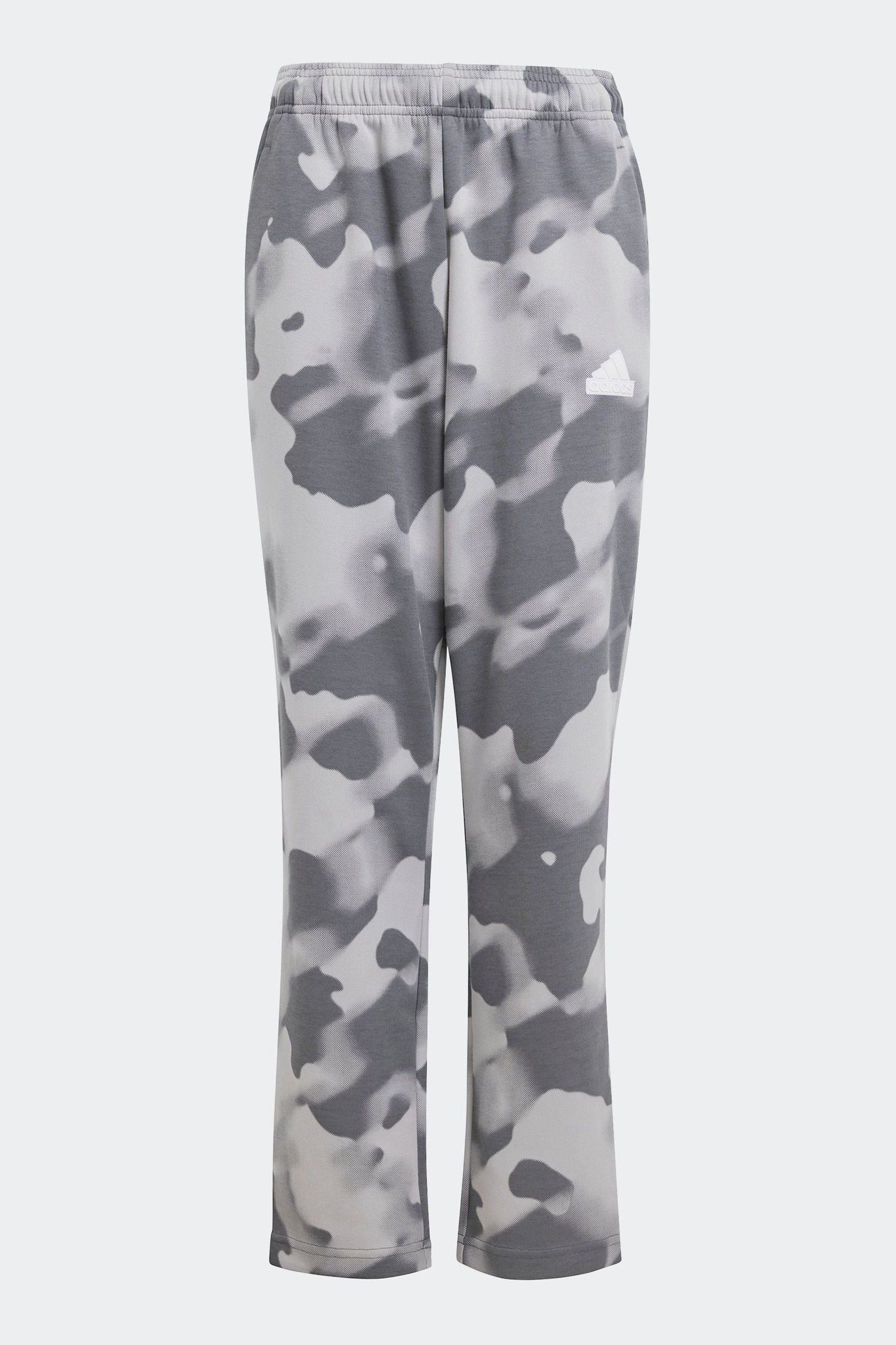 adidas Grey Kids Future Icons Camo Printed Joggers