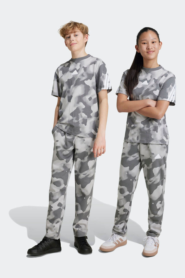 adidas Grey Kids Future Icons Camo Printed Joggers