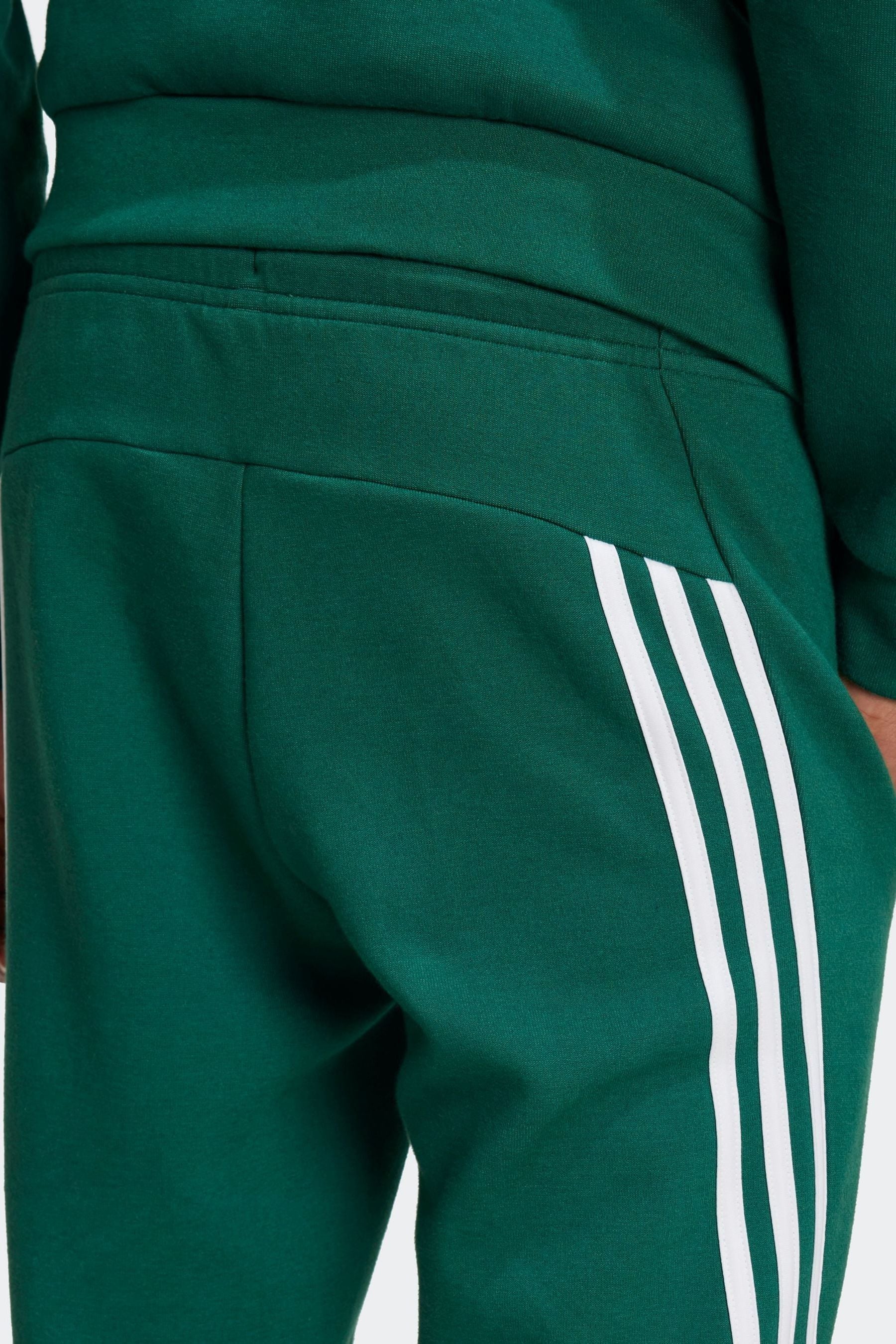 adidas Green Sportswear Future Icons 3-Stripes Ankle Length Joggers