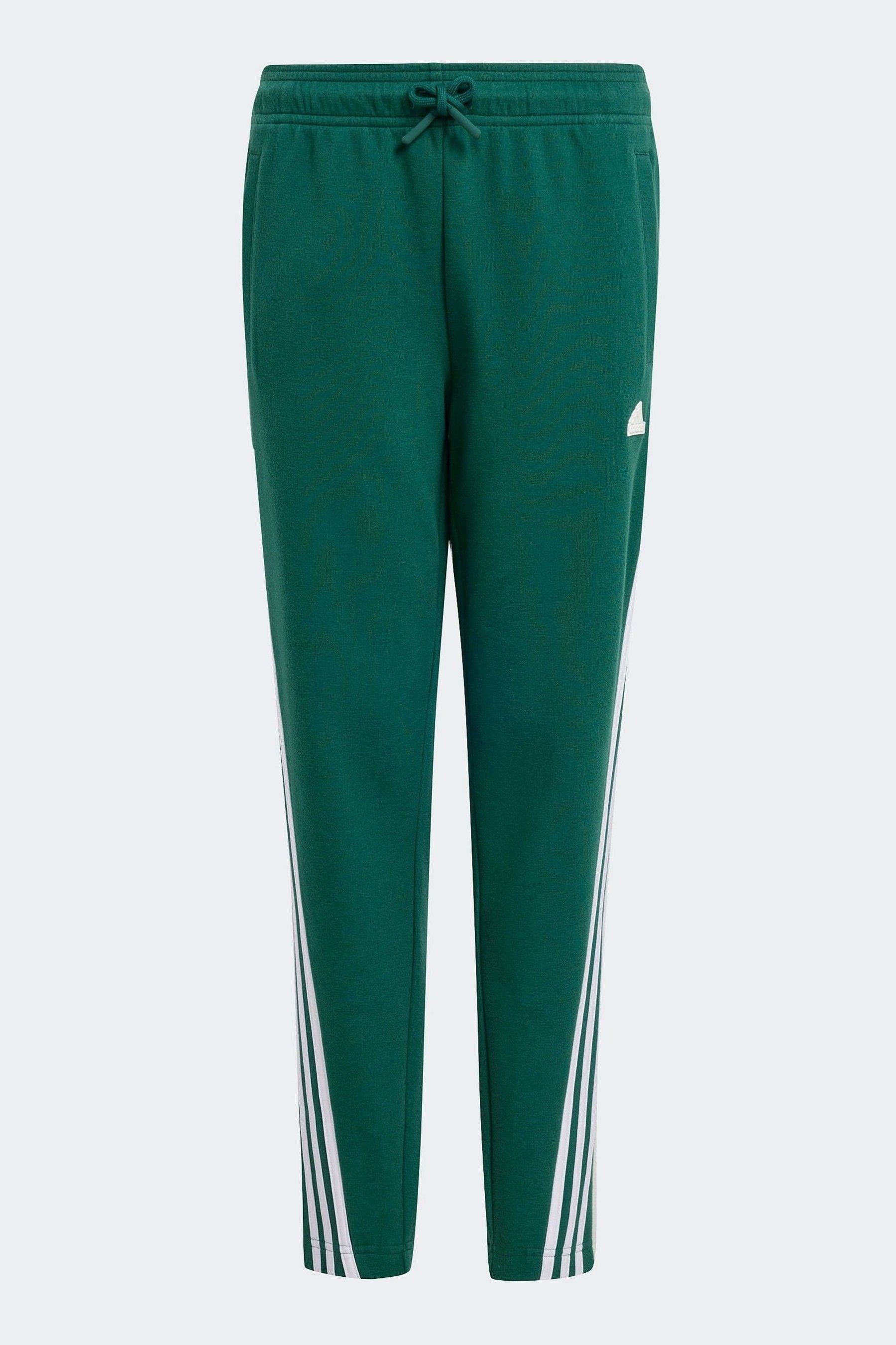 adidas Green Sportswear Future Icons 3-Stripes Ankle Length Joggers