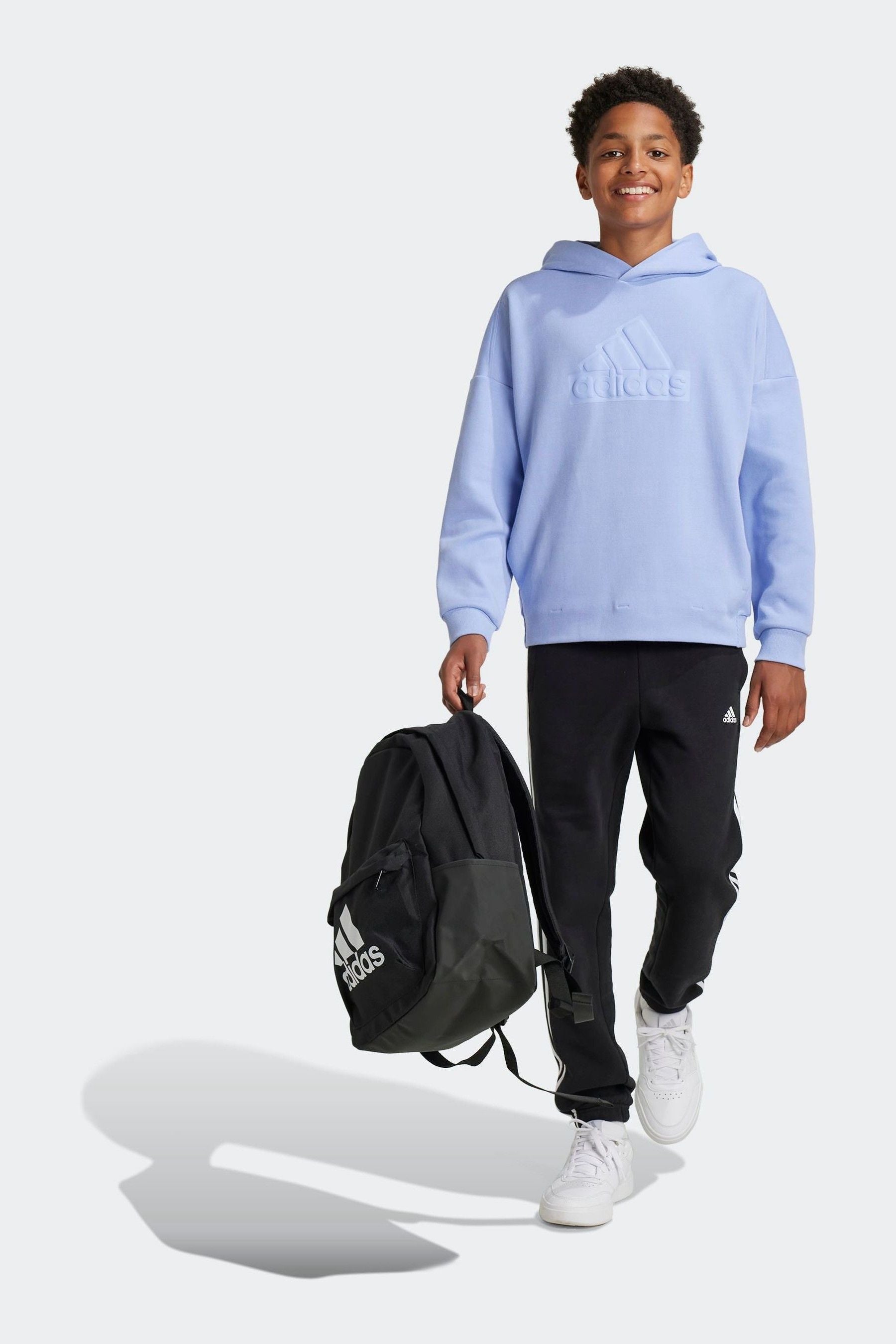 adidas Sportswear Blue Future Icons Logo Hoodie