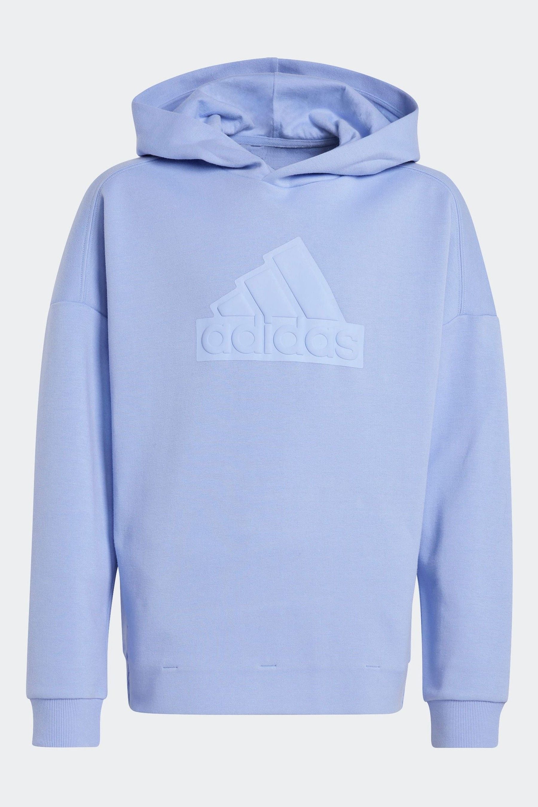 adidas Sportswear Blue Future Icons Logo Hoodie