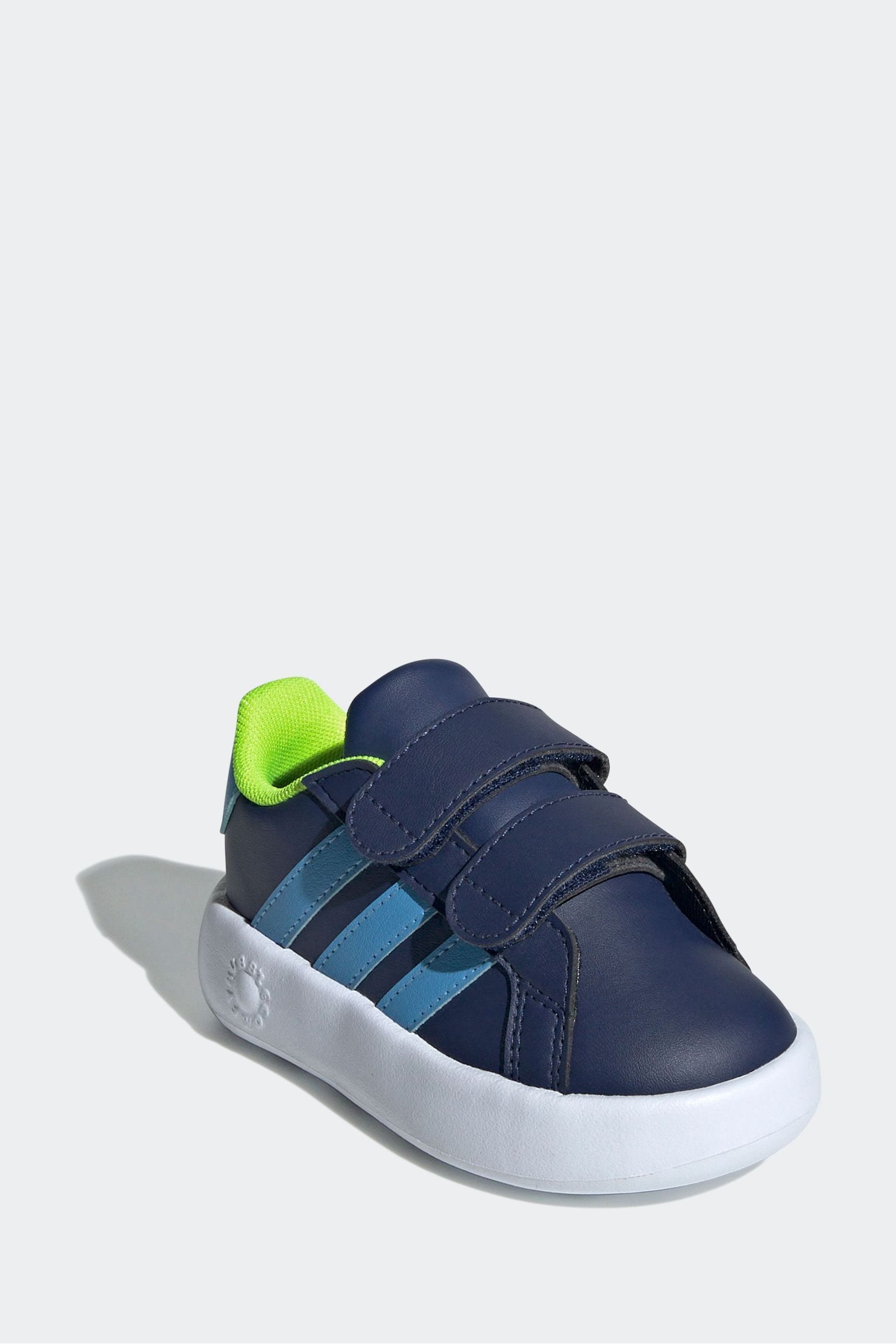 Blue Kids Grand Court 2.0 Shoes