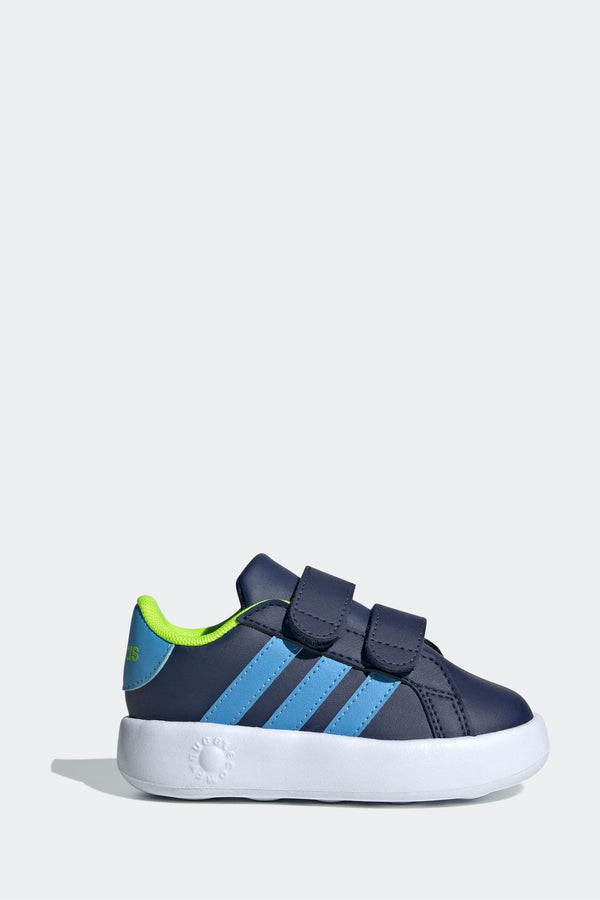 adidas Blue Kids Grand Court 2.0 Shoes