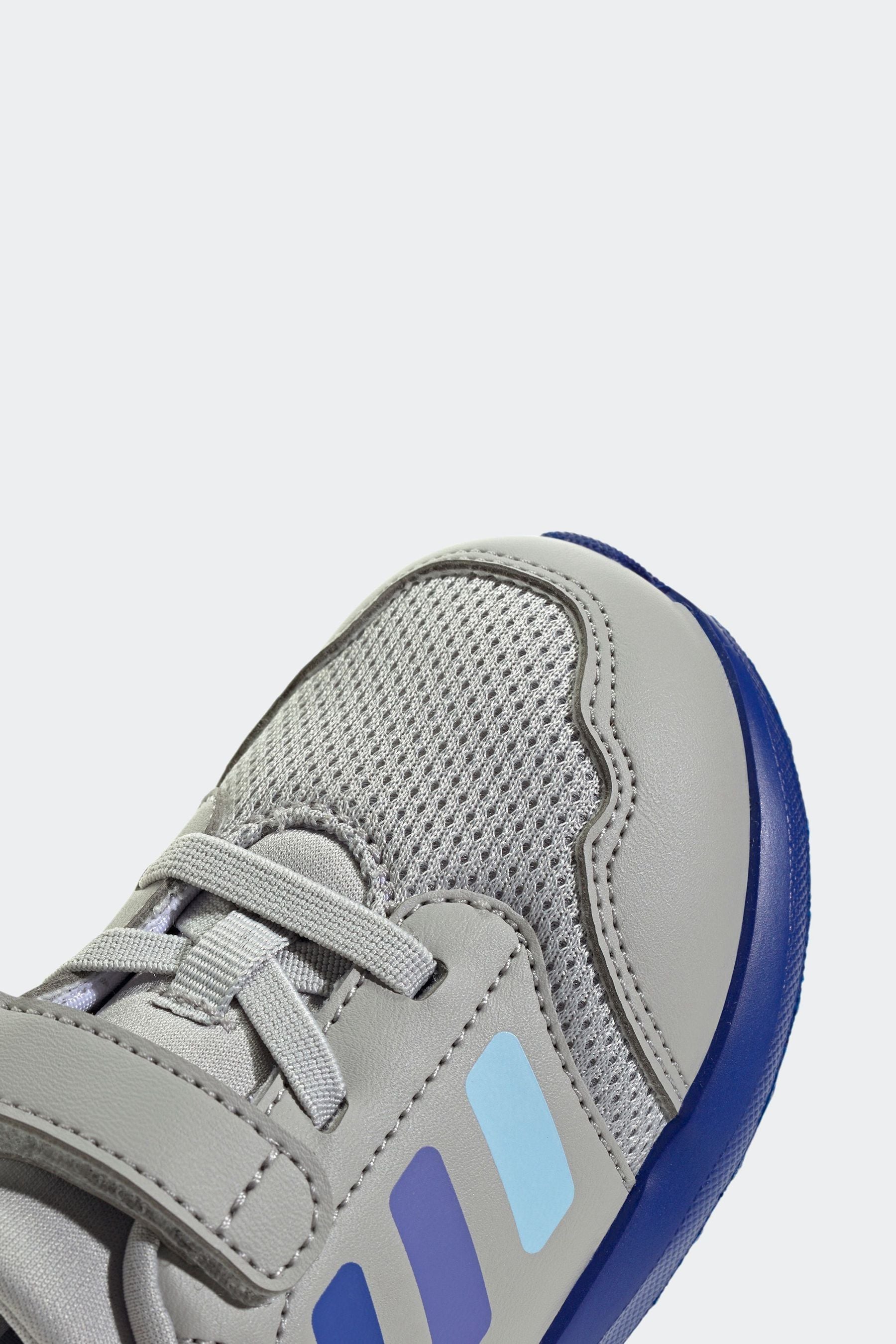 adidas Grey/Blue Kids Tensaur Run Trainers