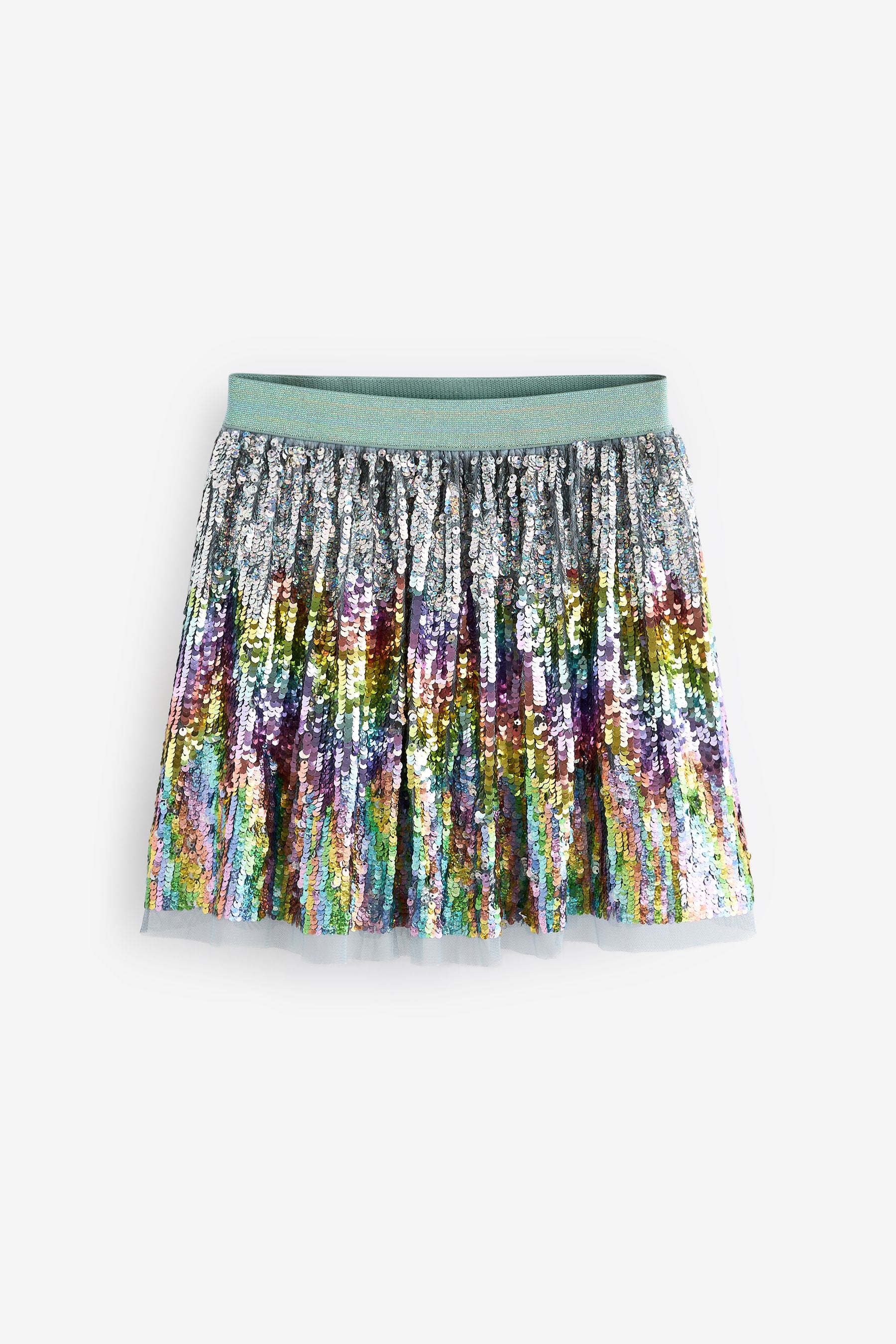 Rainbow Sequin Skirt (3-16yrs)