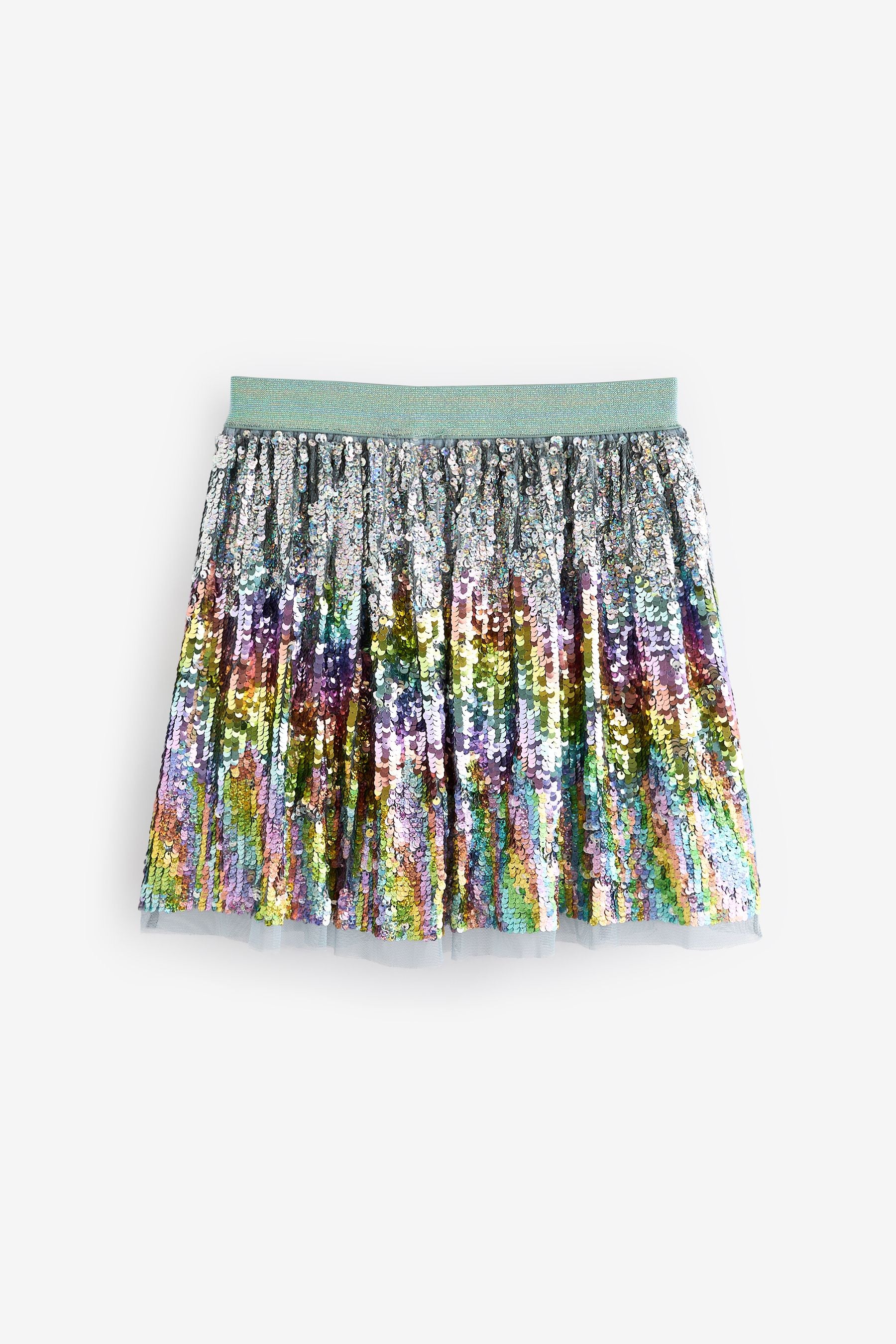 Rainbow Sequin Skirt (3-16yrs)