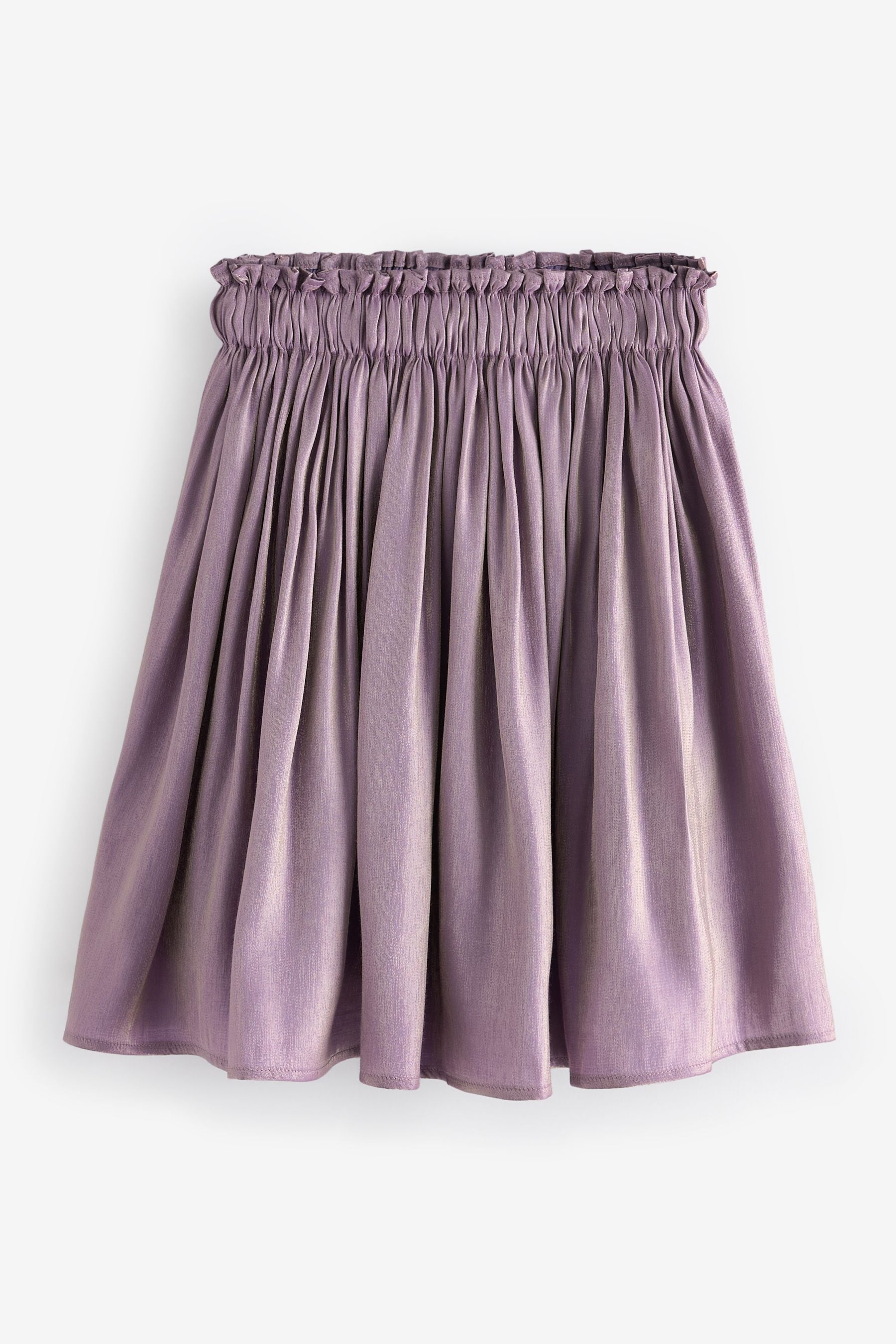 Lilac Purple Metallic Skirt (3-16yrs)