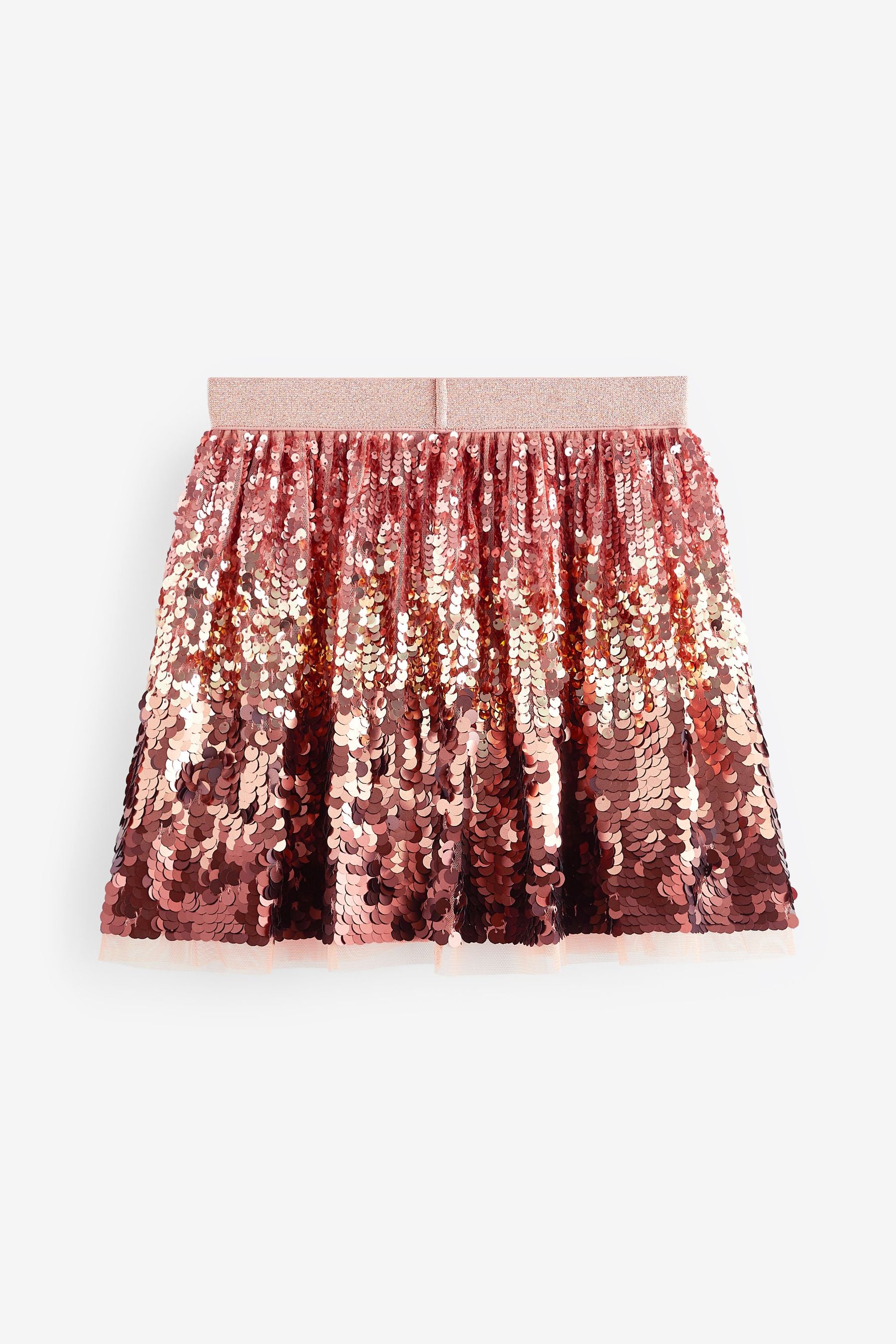 Bronze Sequin Skirt (3-16yrs)