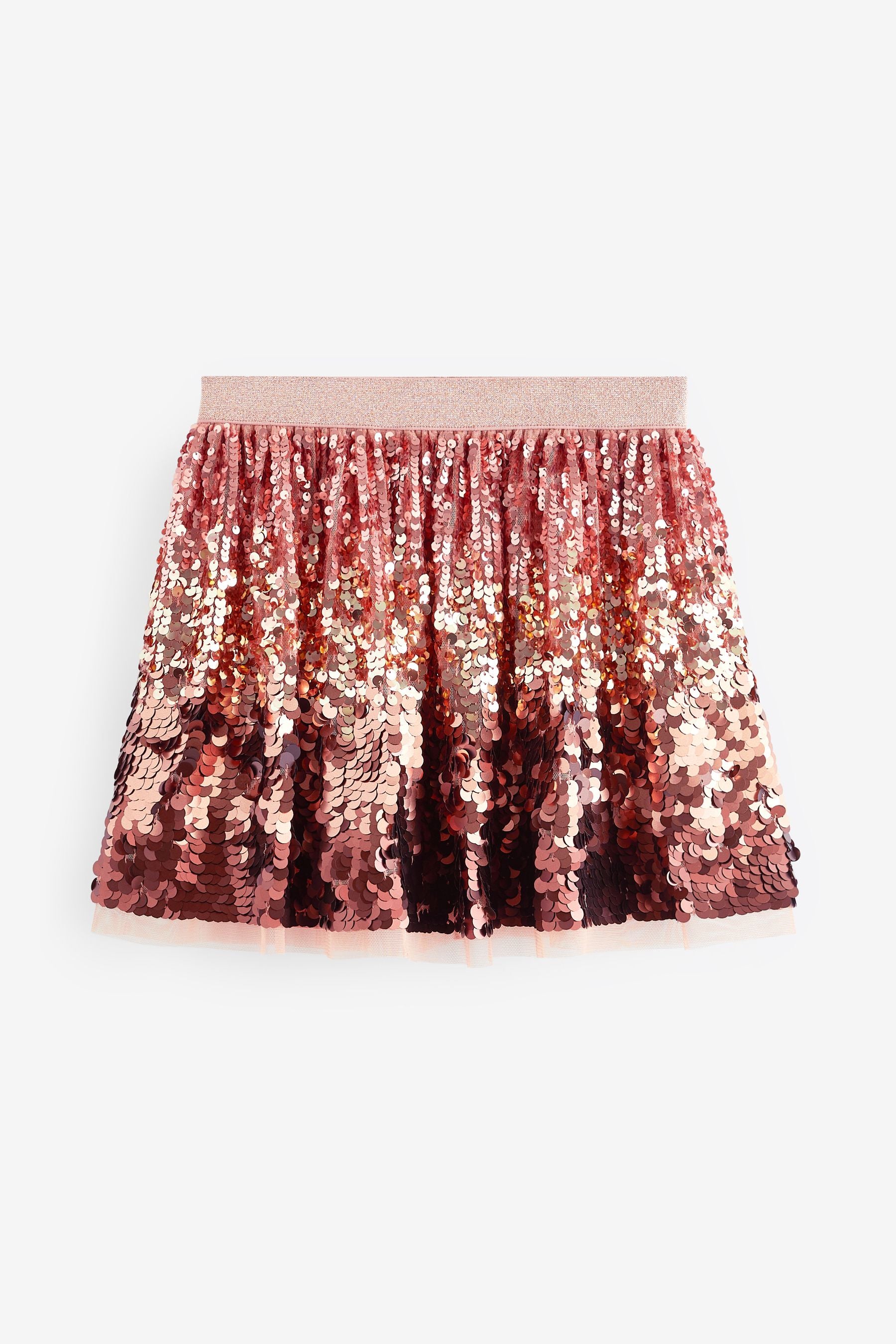 Bronze Sequin Skirt (3-16yrs)