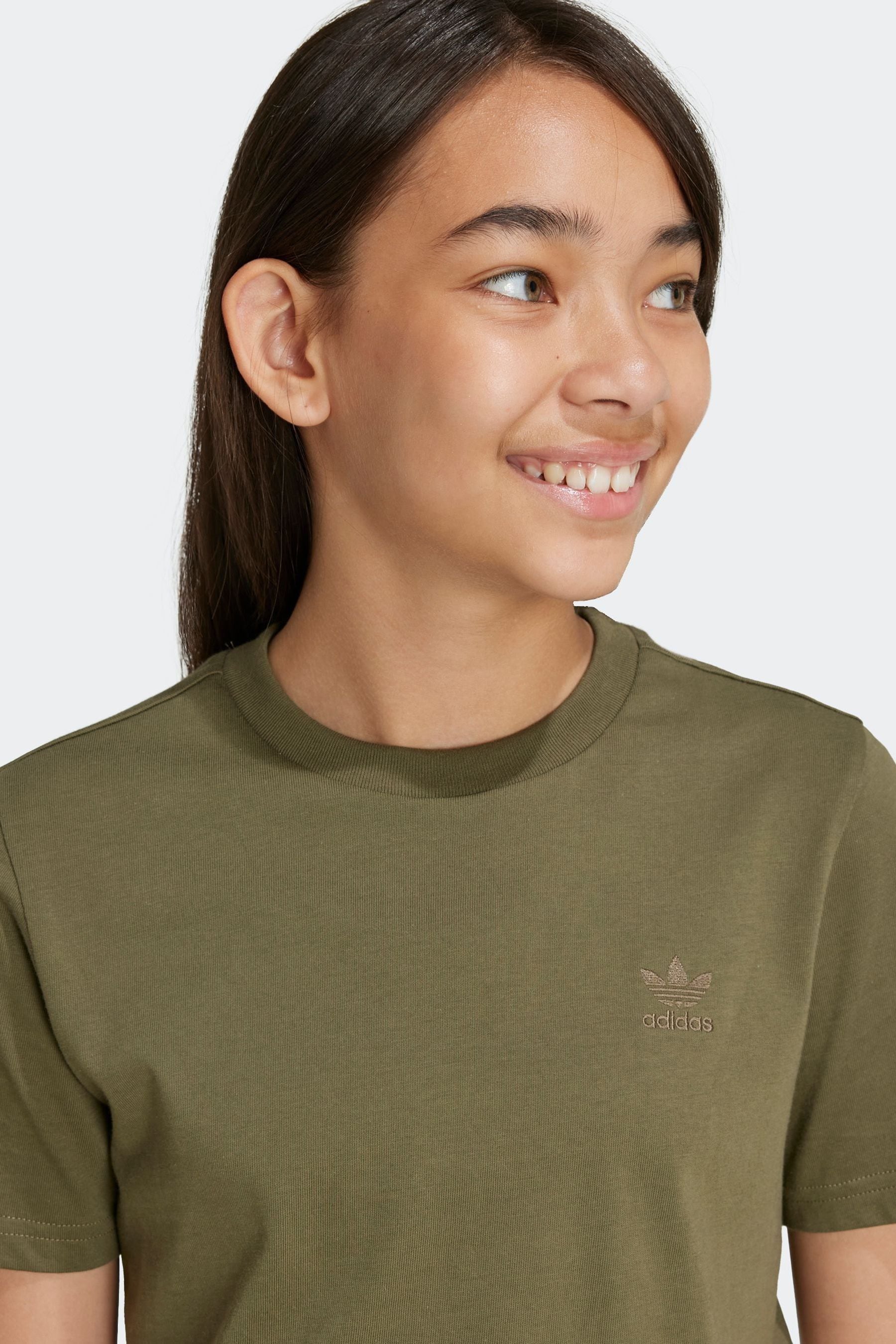 adidas Green Kids Originals 100% Cotton T-Shirt