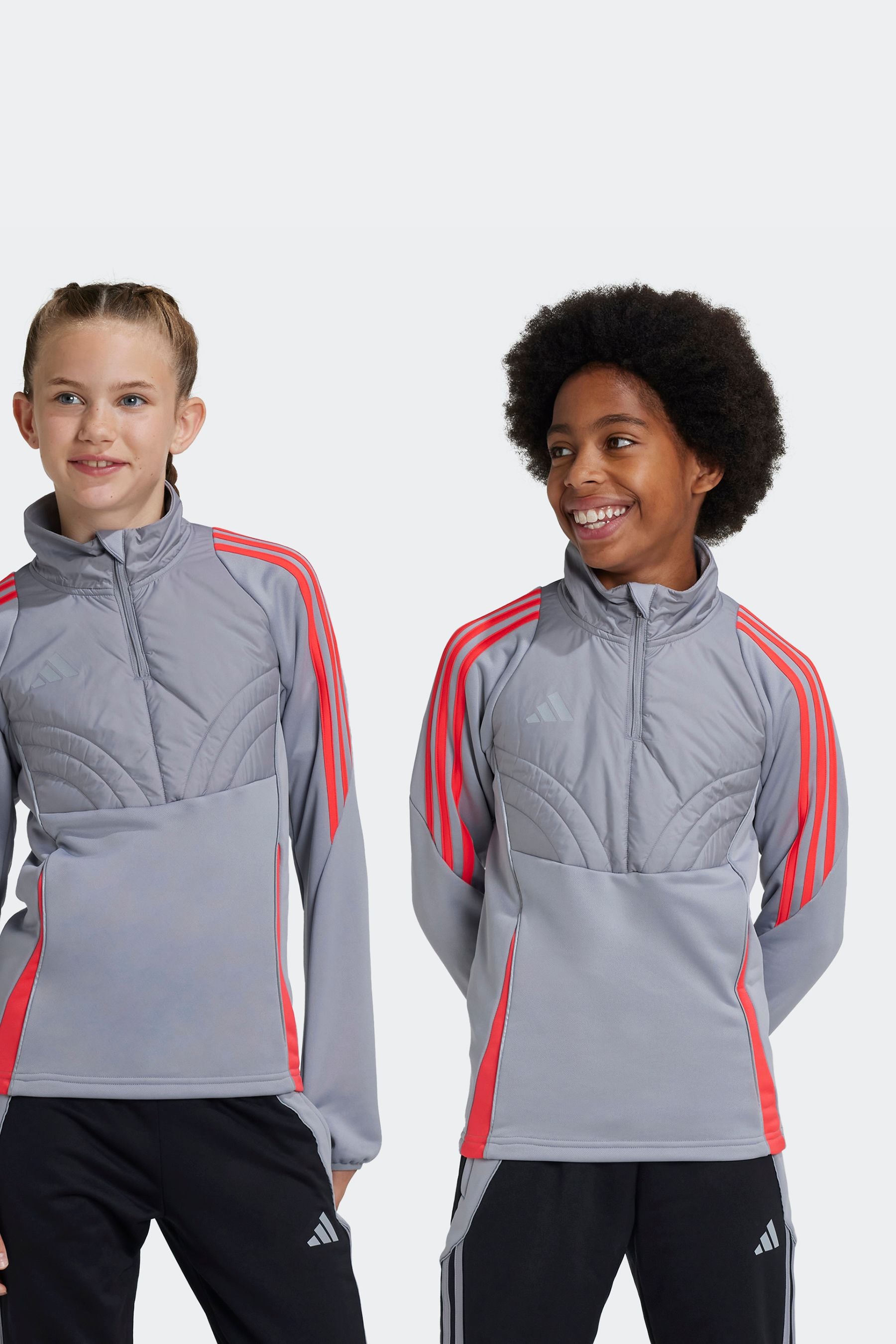 adidas Grey Trio24 Football Top