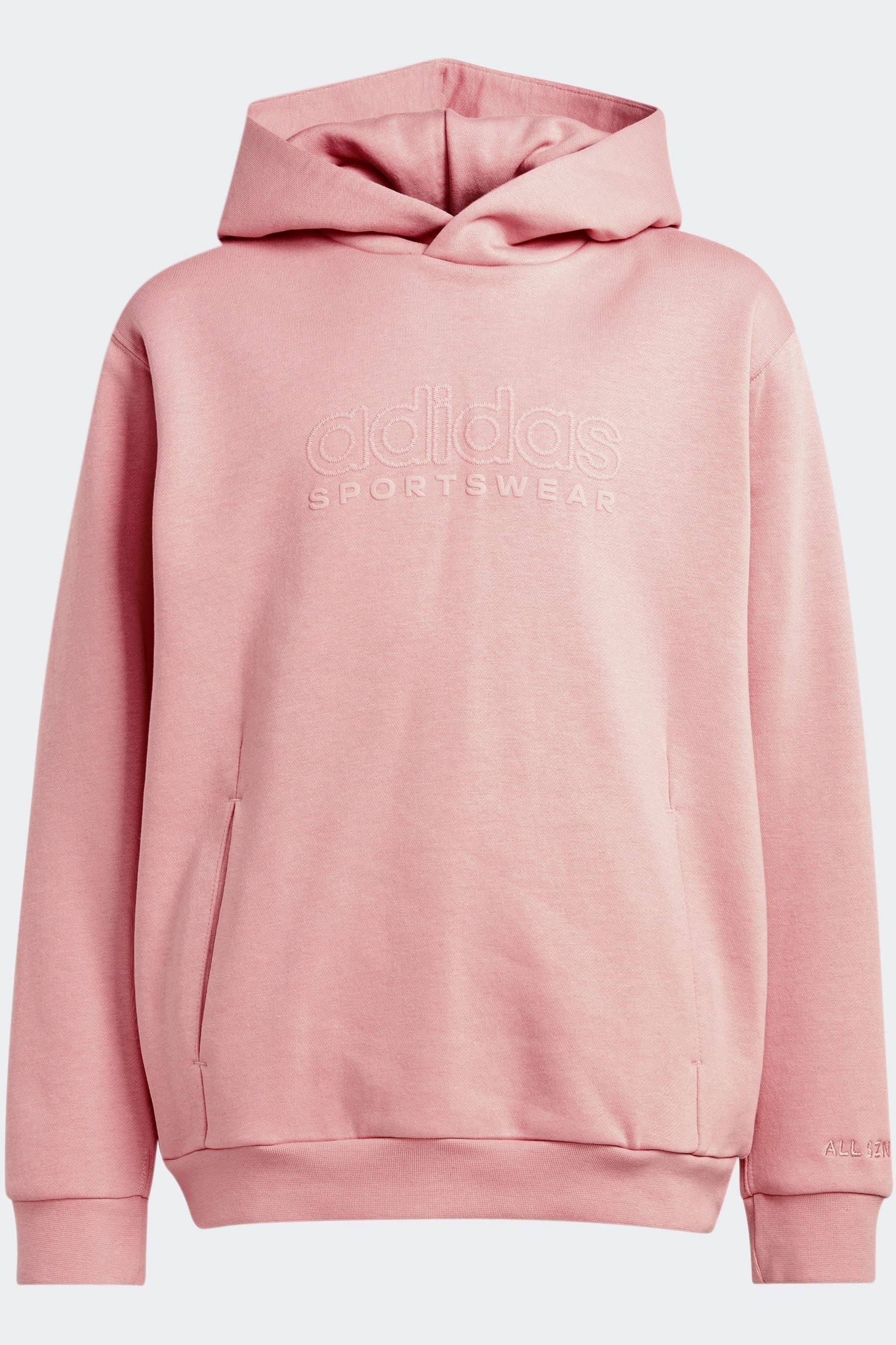 adidas Pink Kids ALL SZN Graphic Hoodie