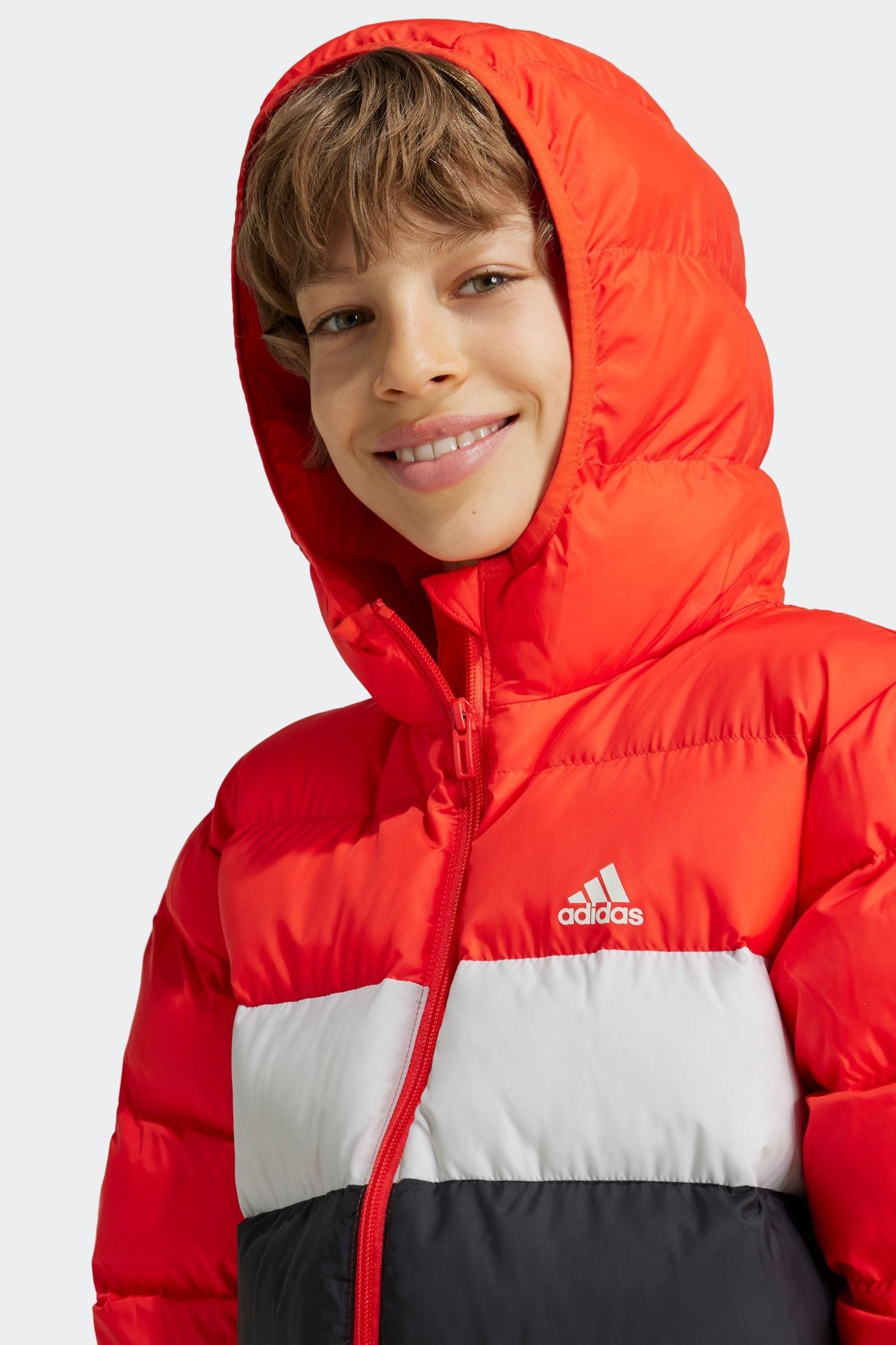 Adidas Red Junior Padded Jacket