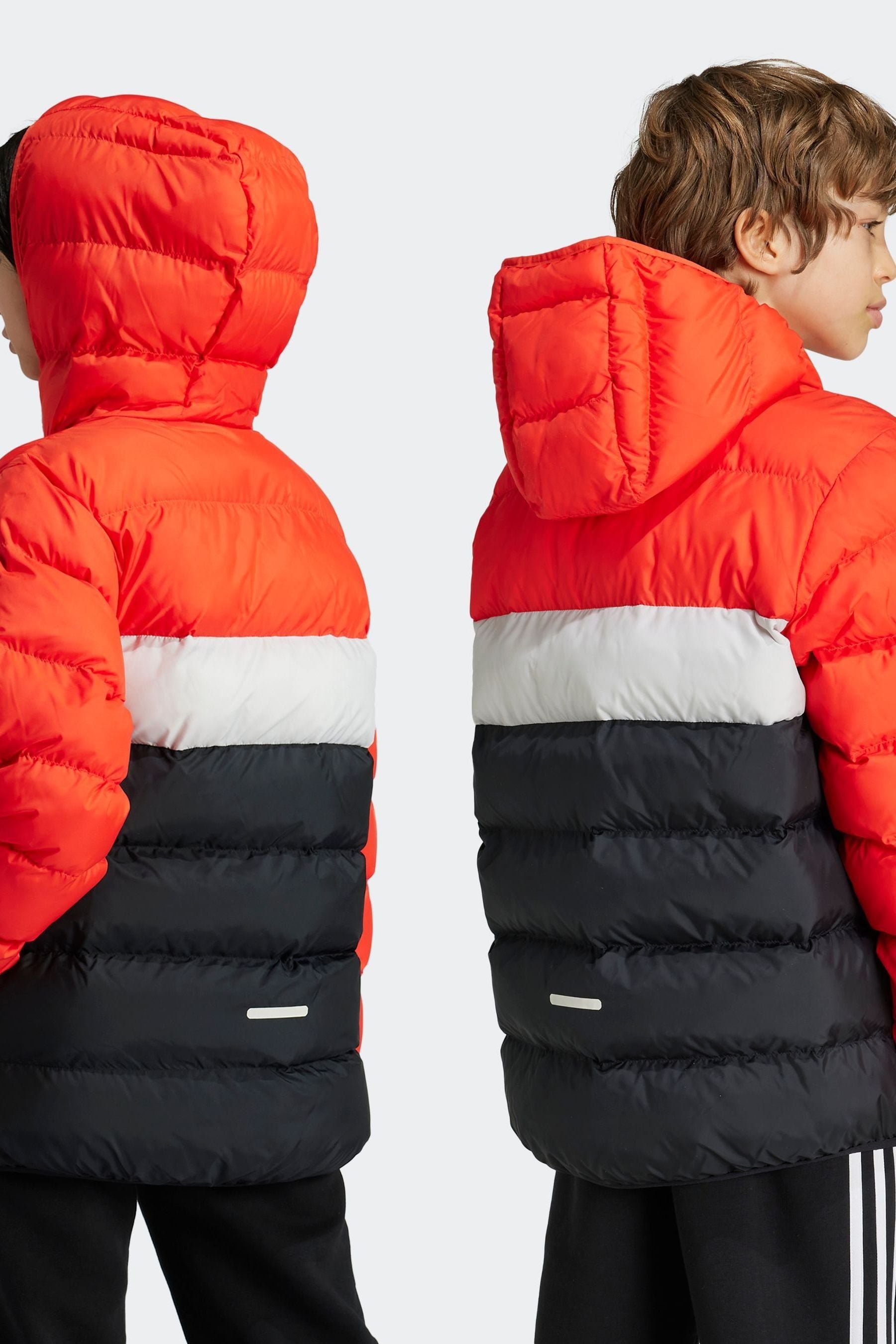 Adidas Red Junior Padded Jacket