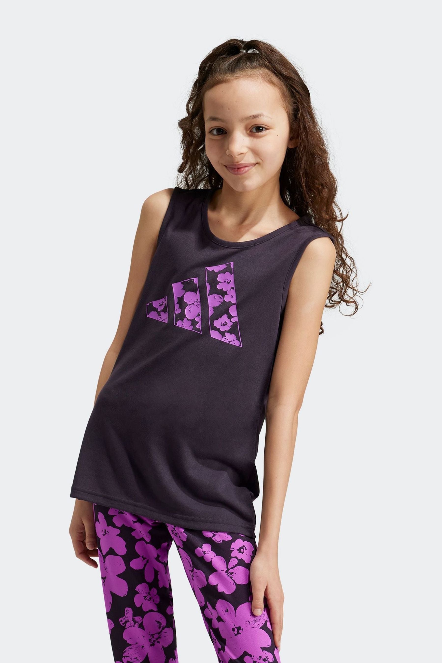 adidas Purple Workout Vest