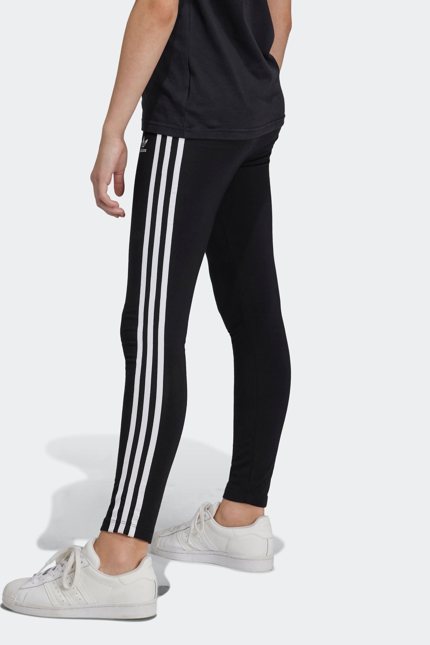 adidas Black Kids Adicolor Leggings