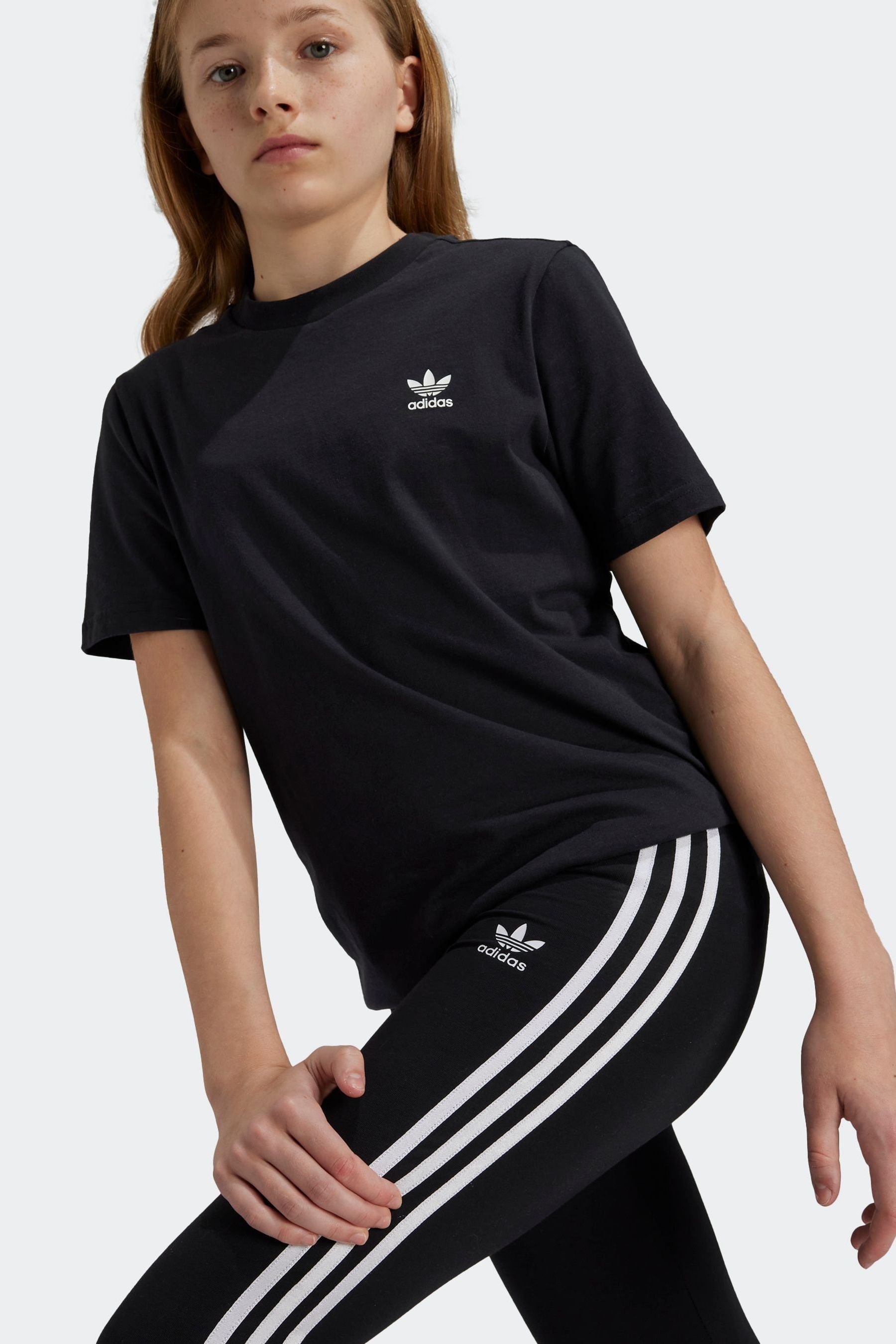 adidas Black Kids Adicolor Leggings