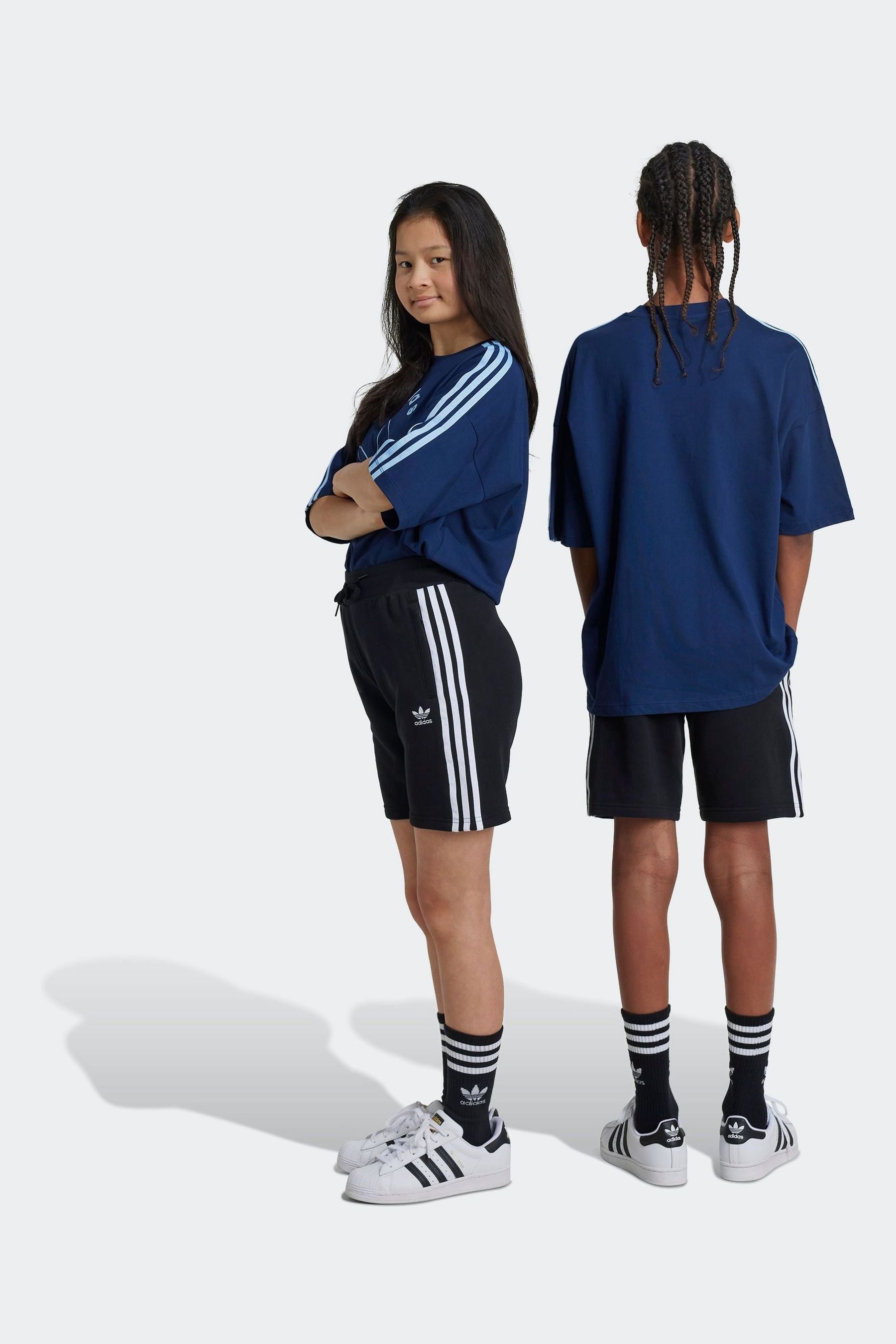 adidas Black Kids Adicolor Shorts