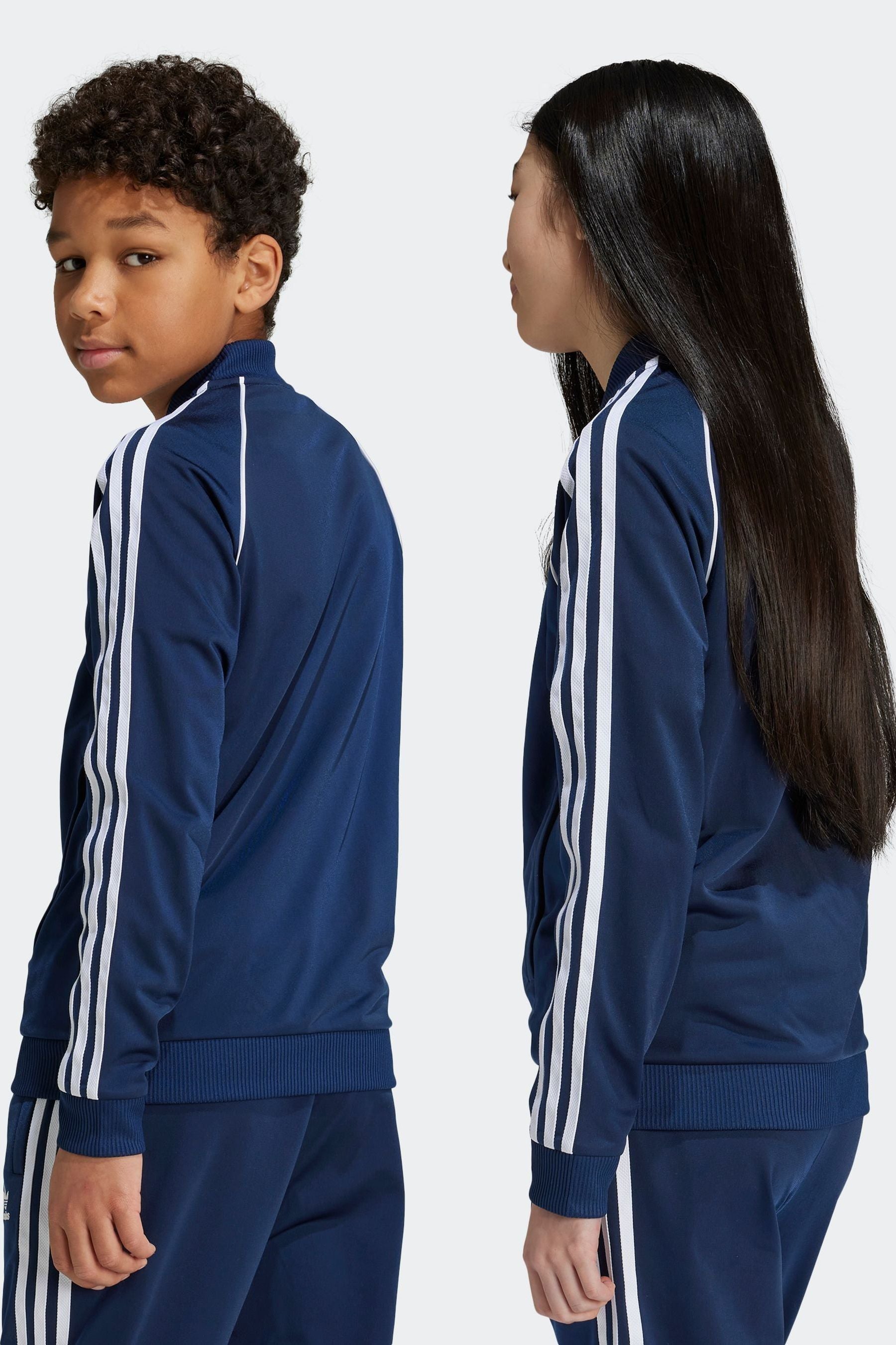 adidas Blue Kids Originals Adicolor SST Track Top