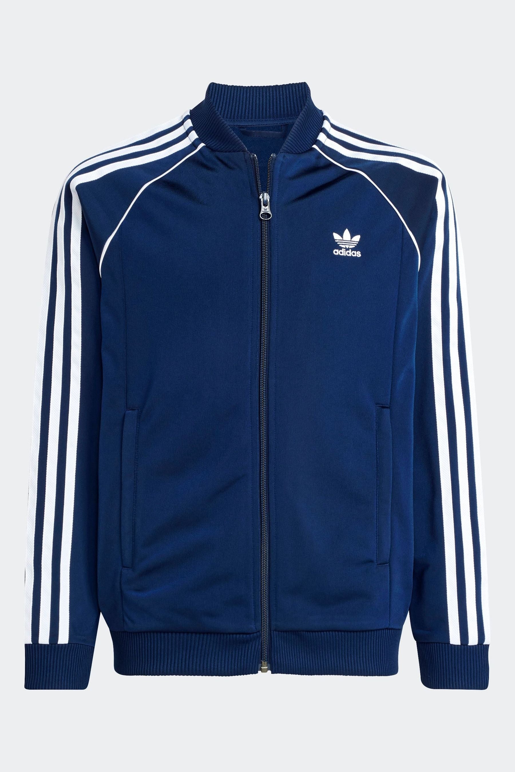 adidas Blue Kids Originals Adicolor SST Track Top