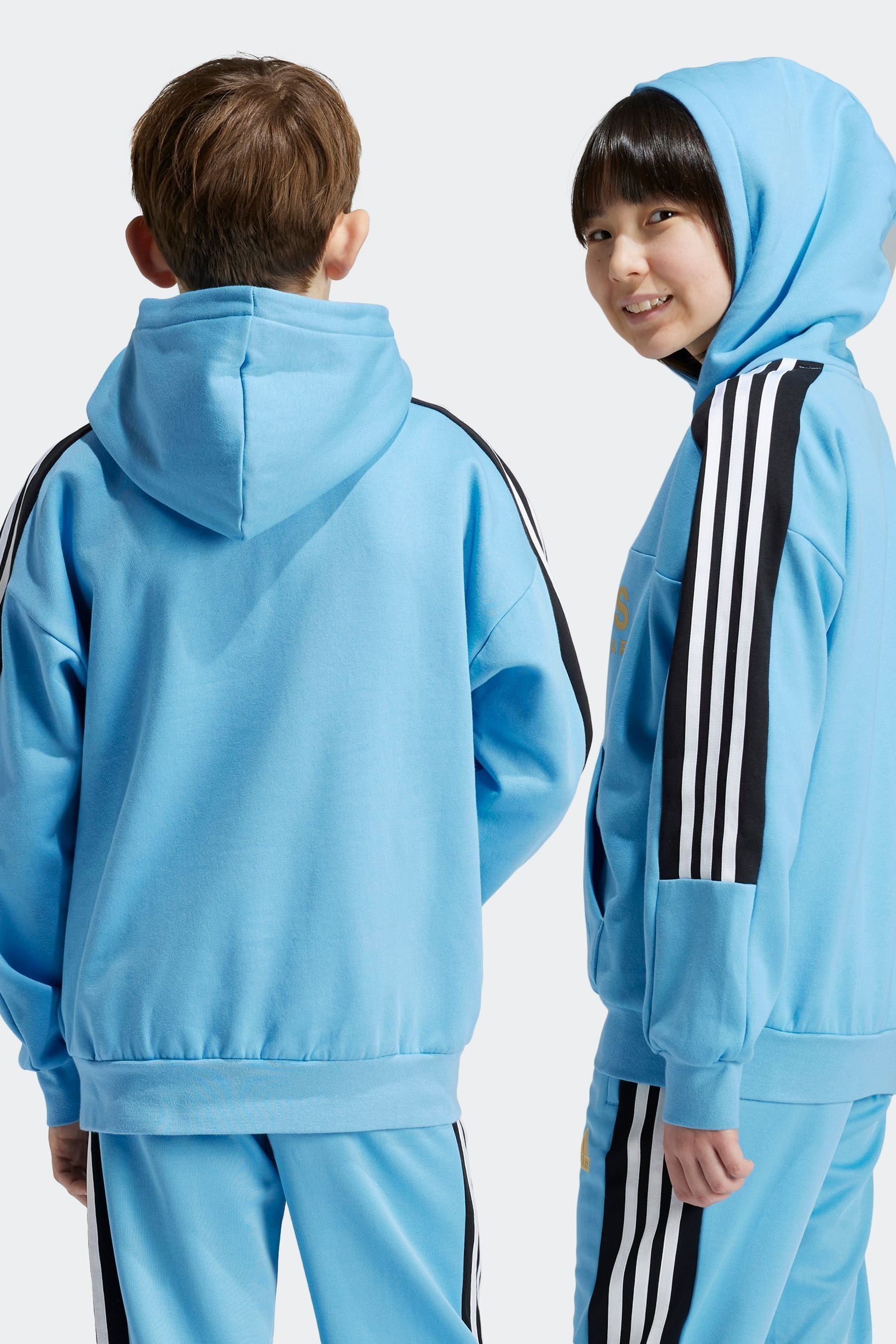 adidas Blue Hoodie