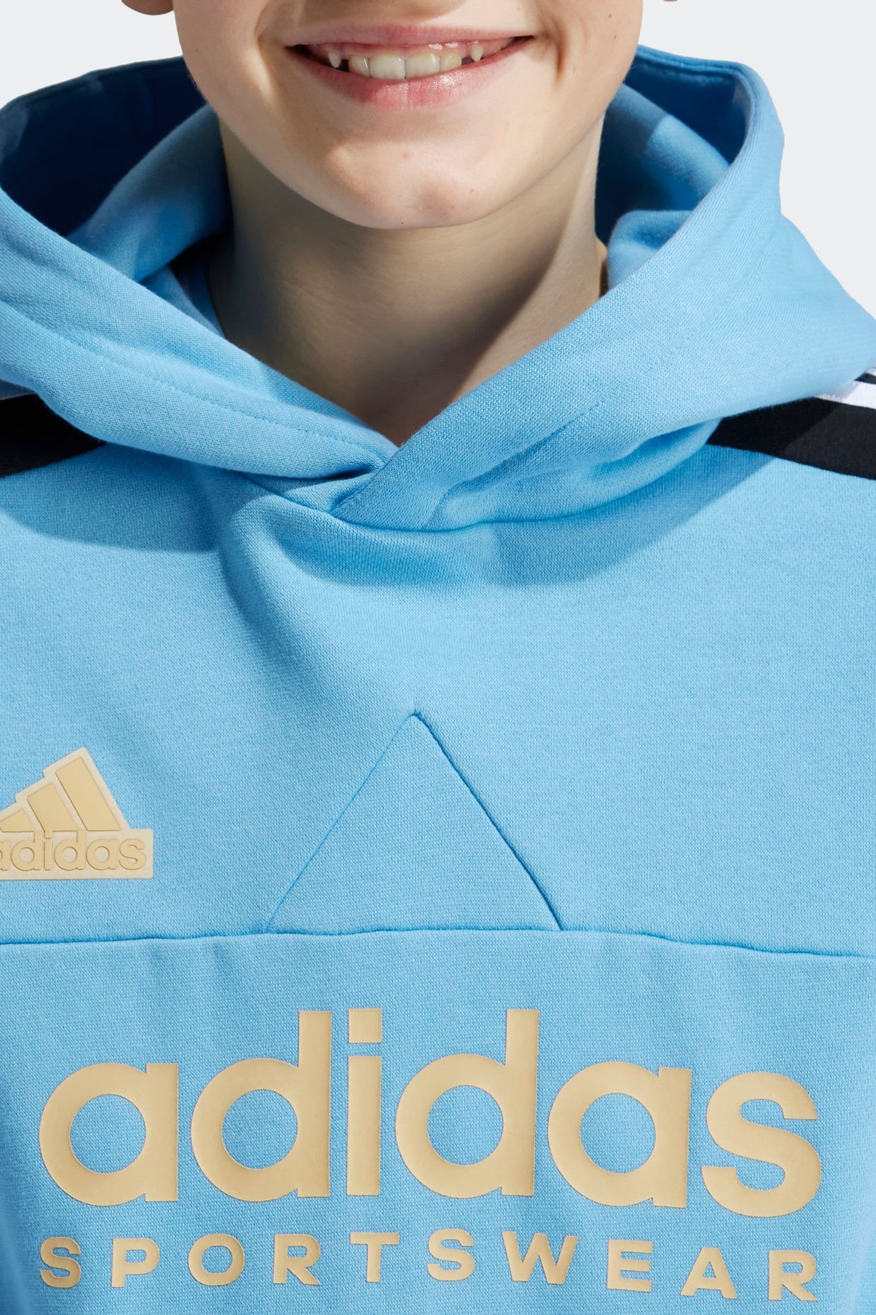 adidas Blue Hoodie