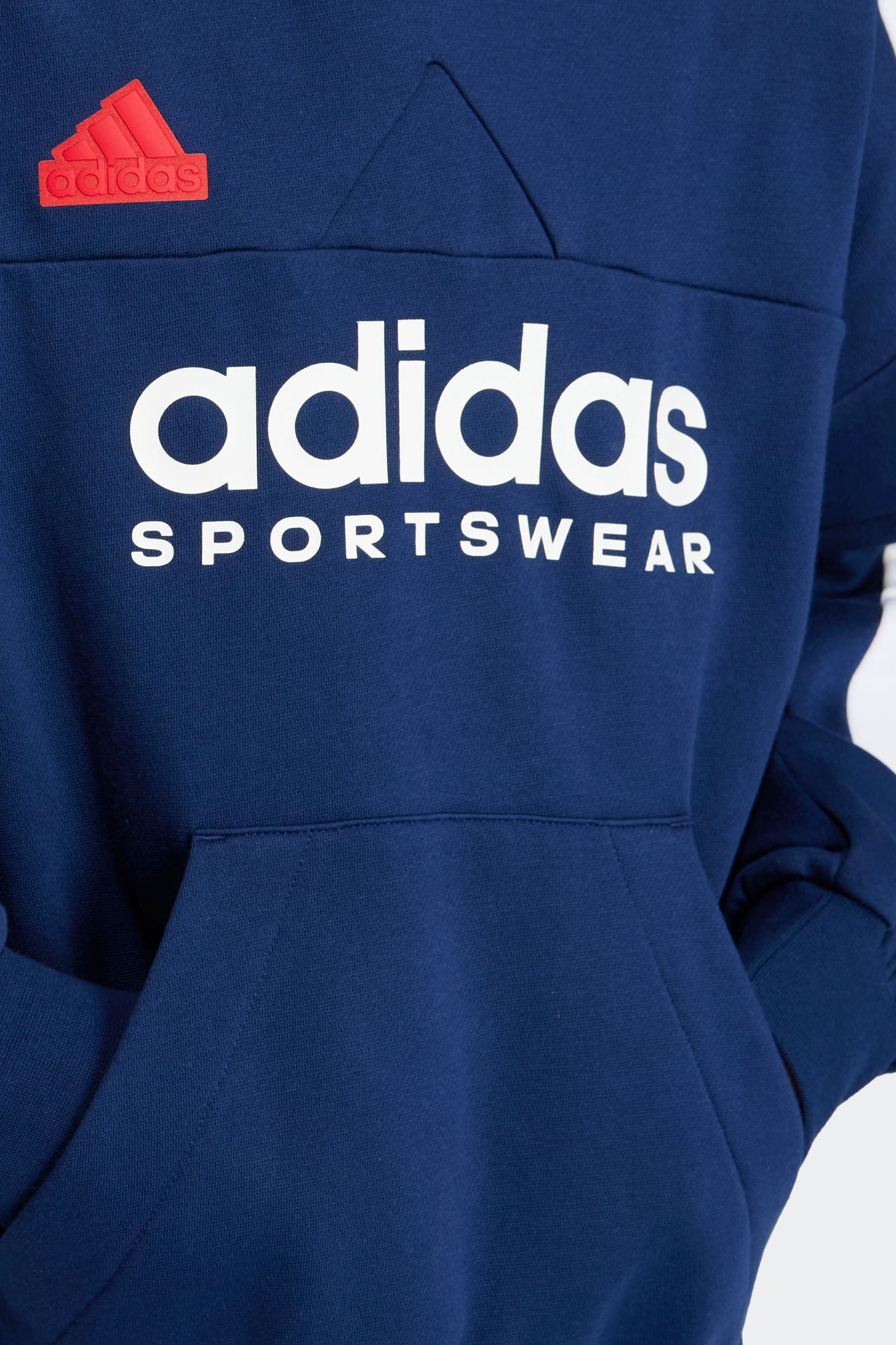 adidas Dark Blue Hoodie