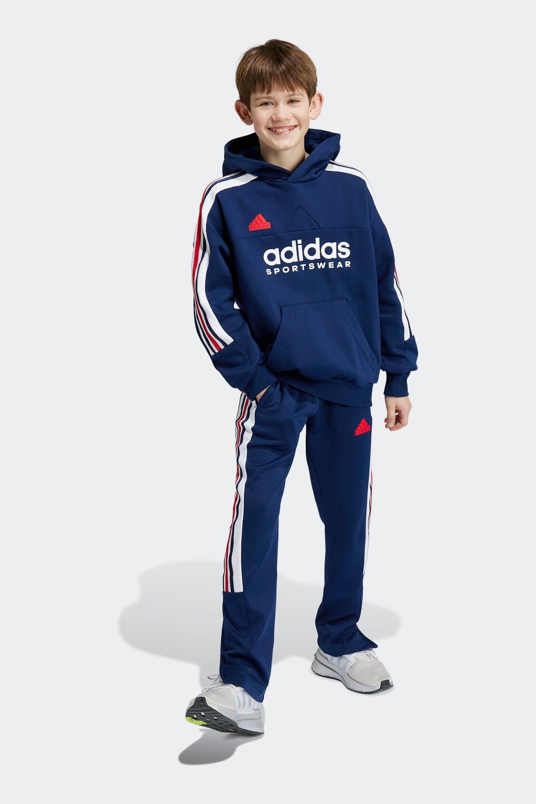 adidas Dark Blue Hoodie