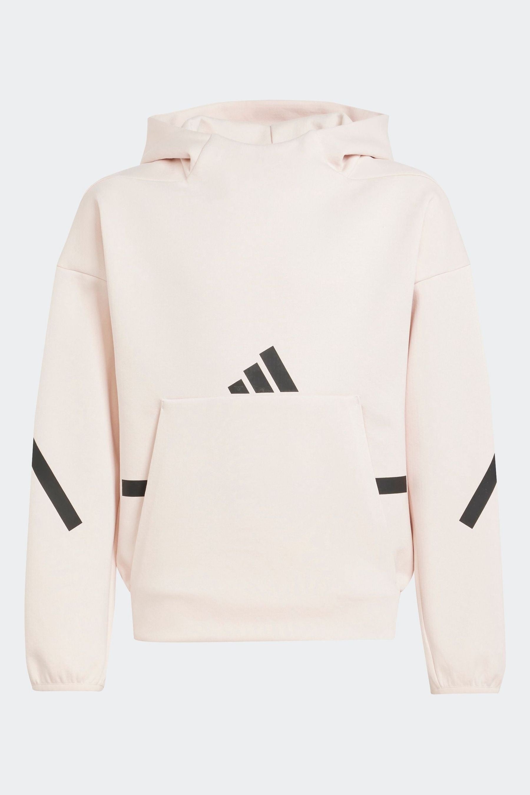 adidas Pink Kids Z.N.E. Hooded Track Jacket