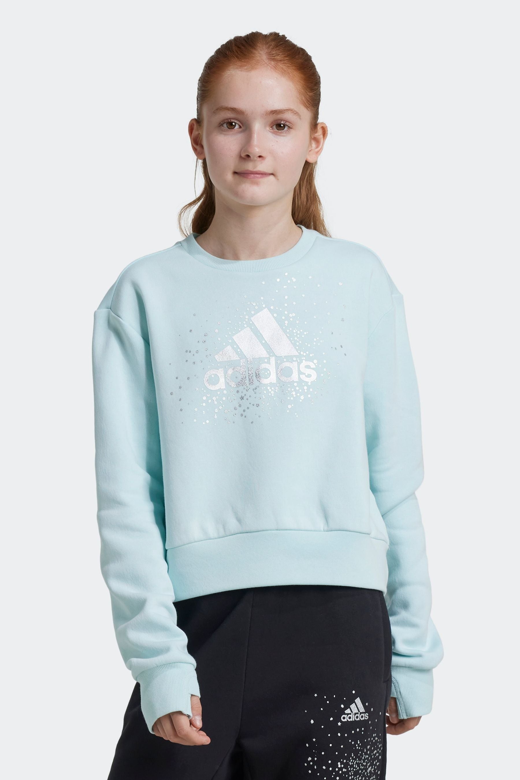 adidas Green Crew Sweatshirt