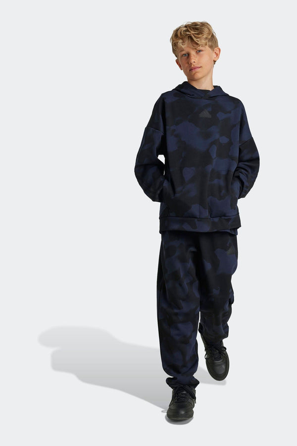 adidas Black Kids Future Icons Camo Printed Joggers