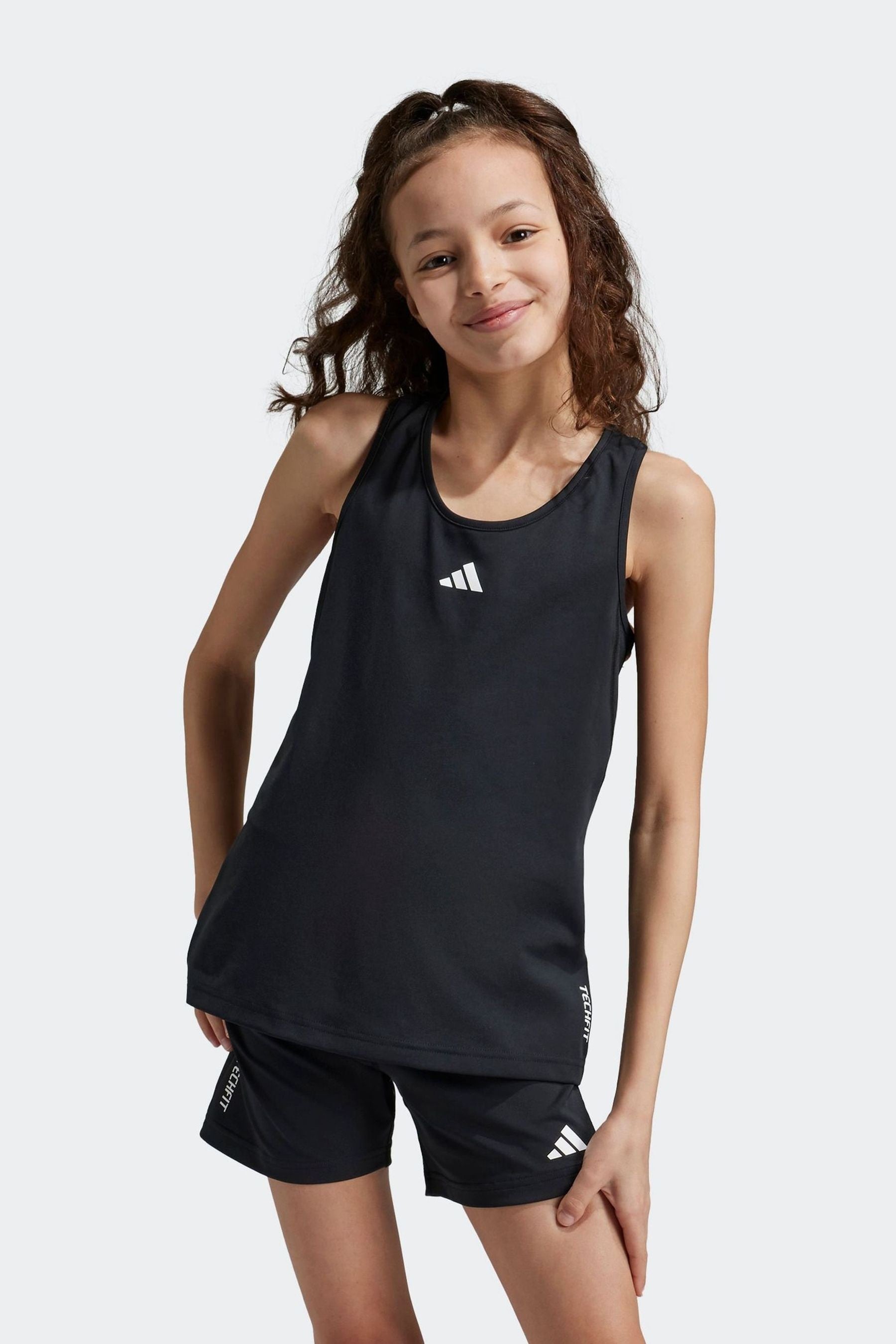 adidas Black Techfit Vest Kids