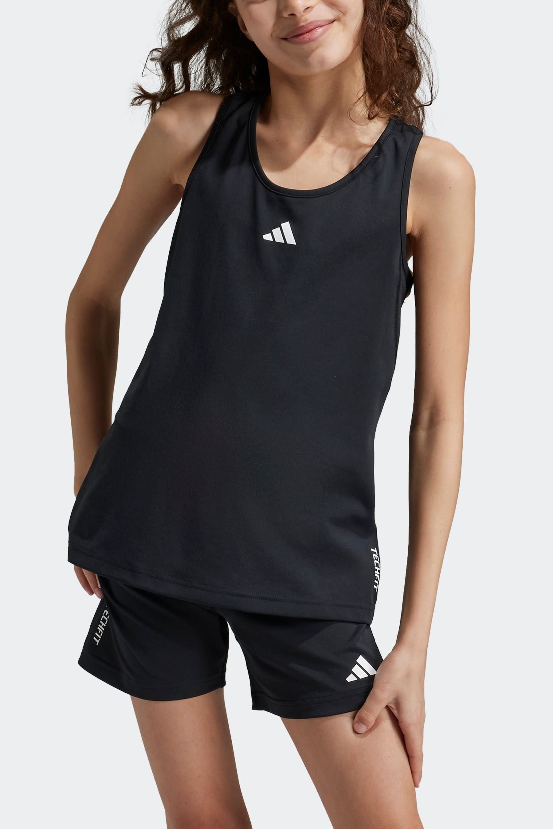 adidas Black Techfit Vest Kids