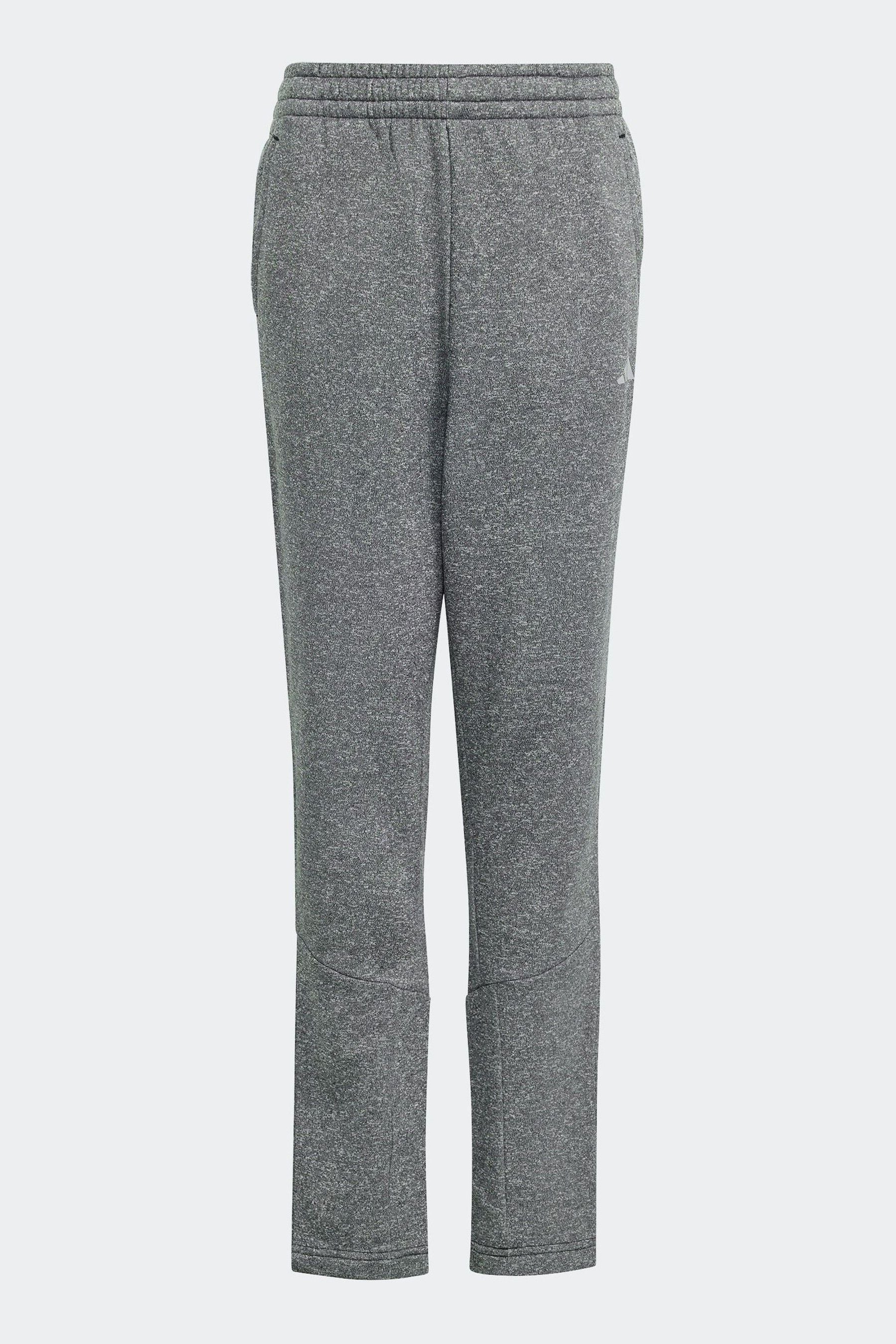 adidas Grey Fleece Joggers Kids