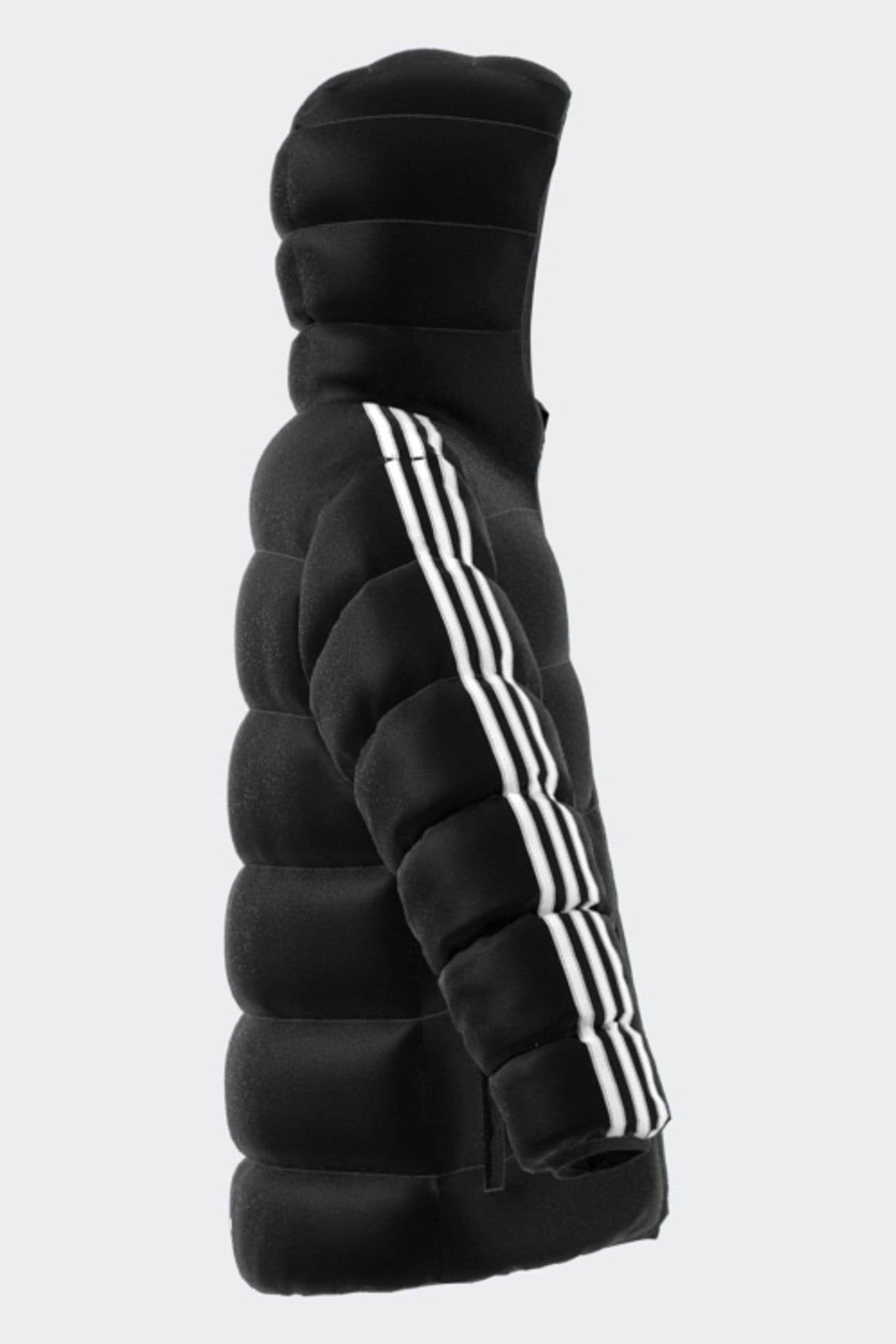 adidas Black Essentials 3-Stripes Padded Jacket