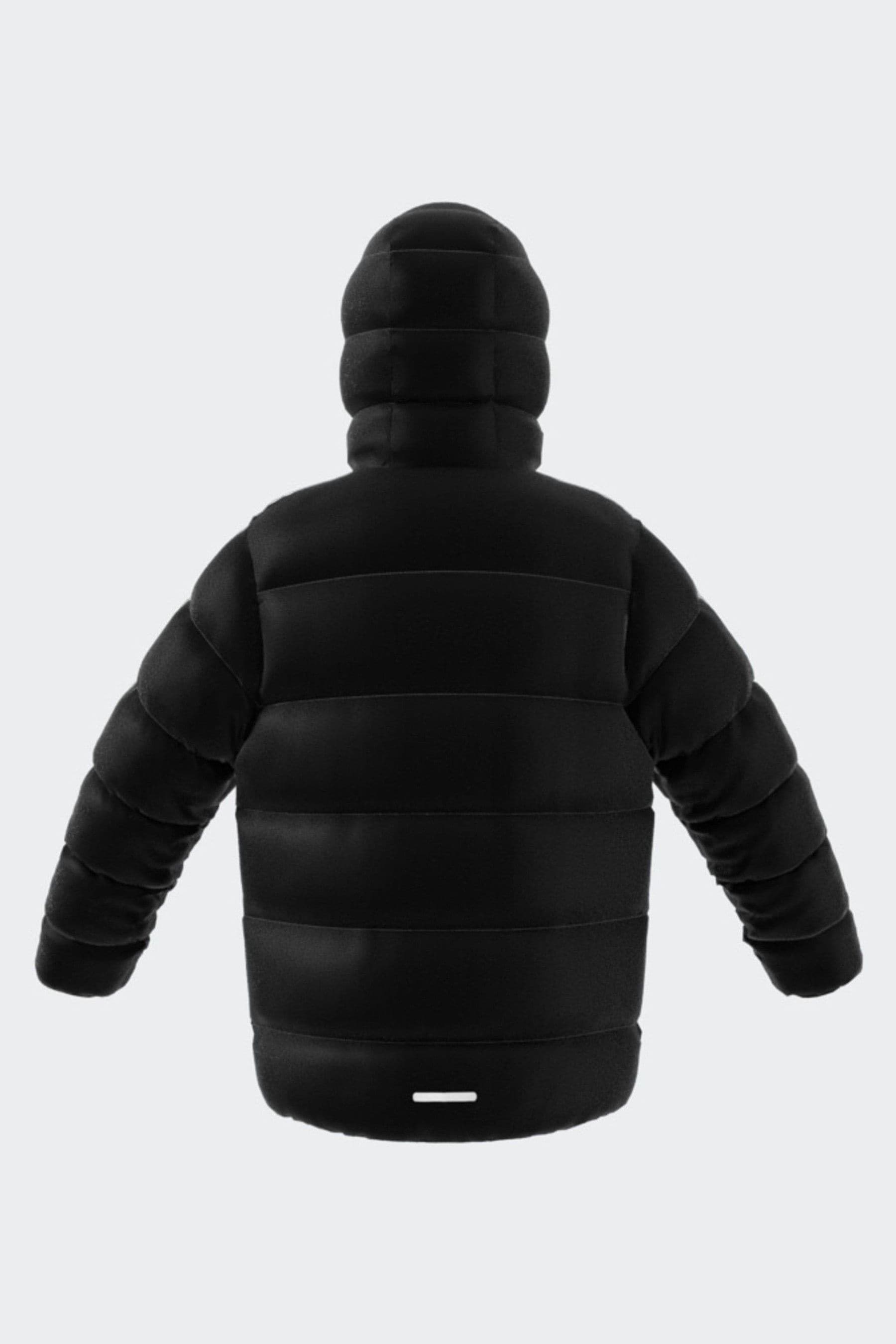 adidas Black Essentials 3-Stripes Padded Jacket