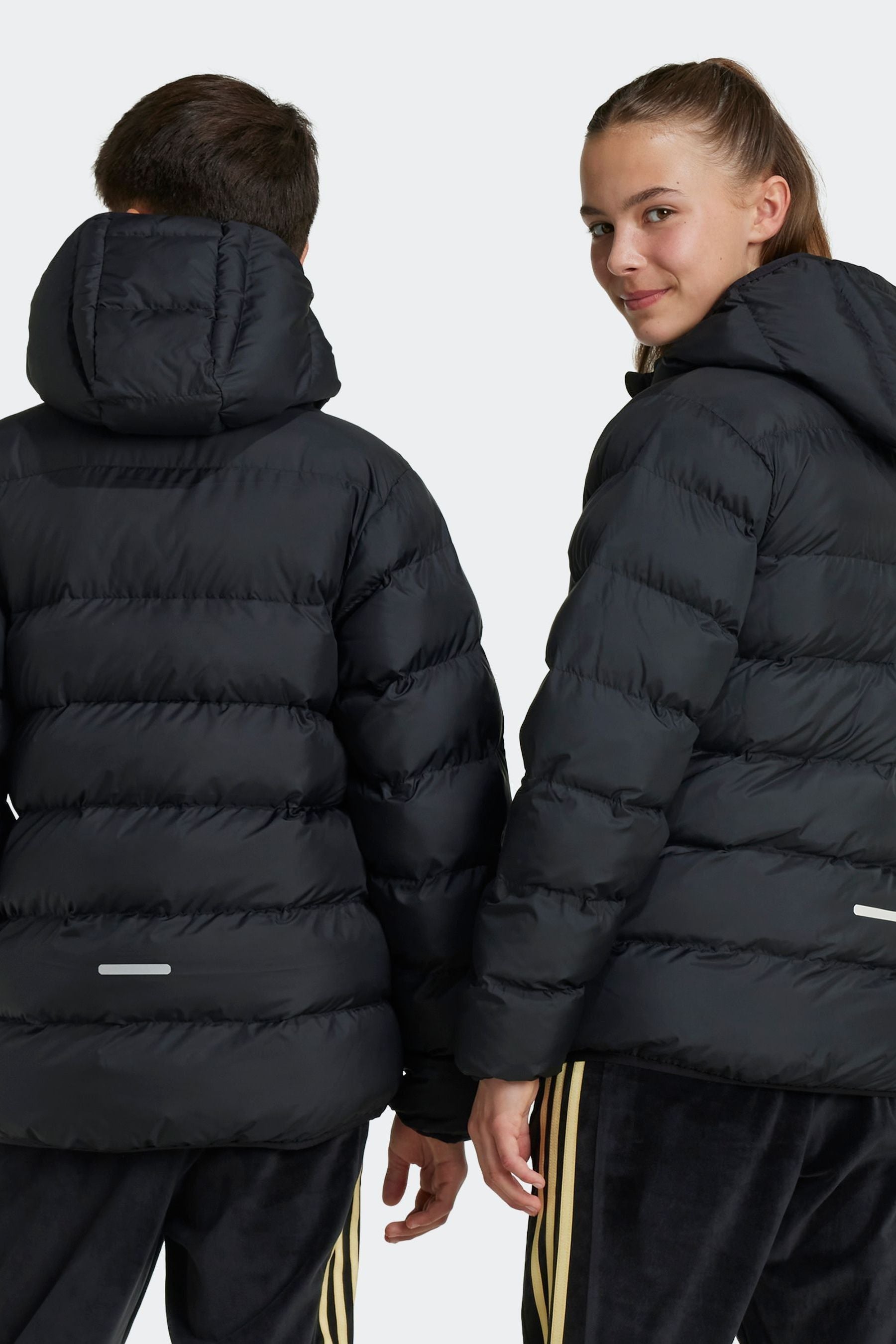 Adidas Black Junior Padded Jacket